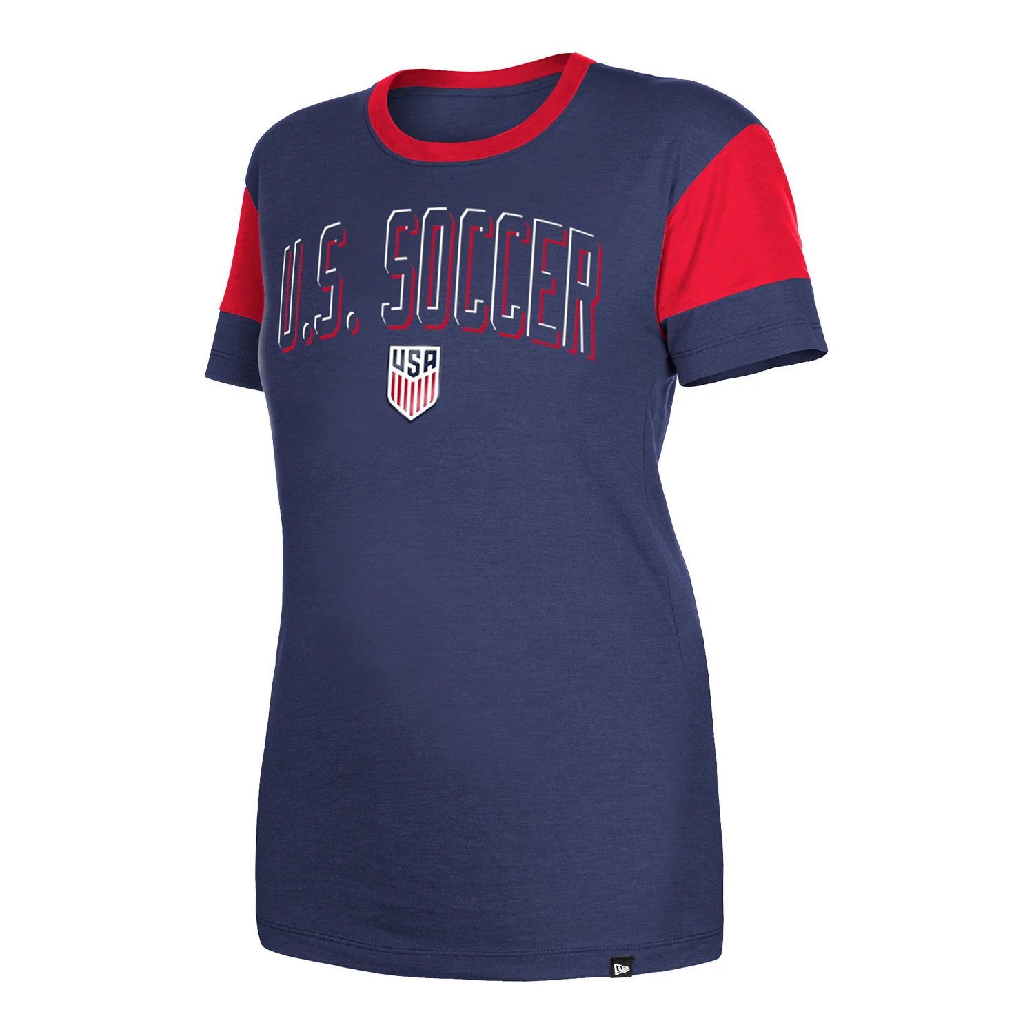 Women's New Era USMNT Navy Rise Tee - Image 2