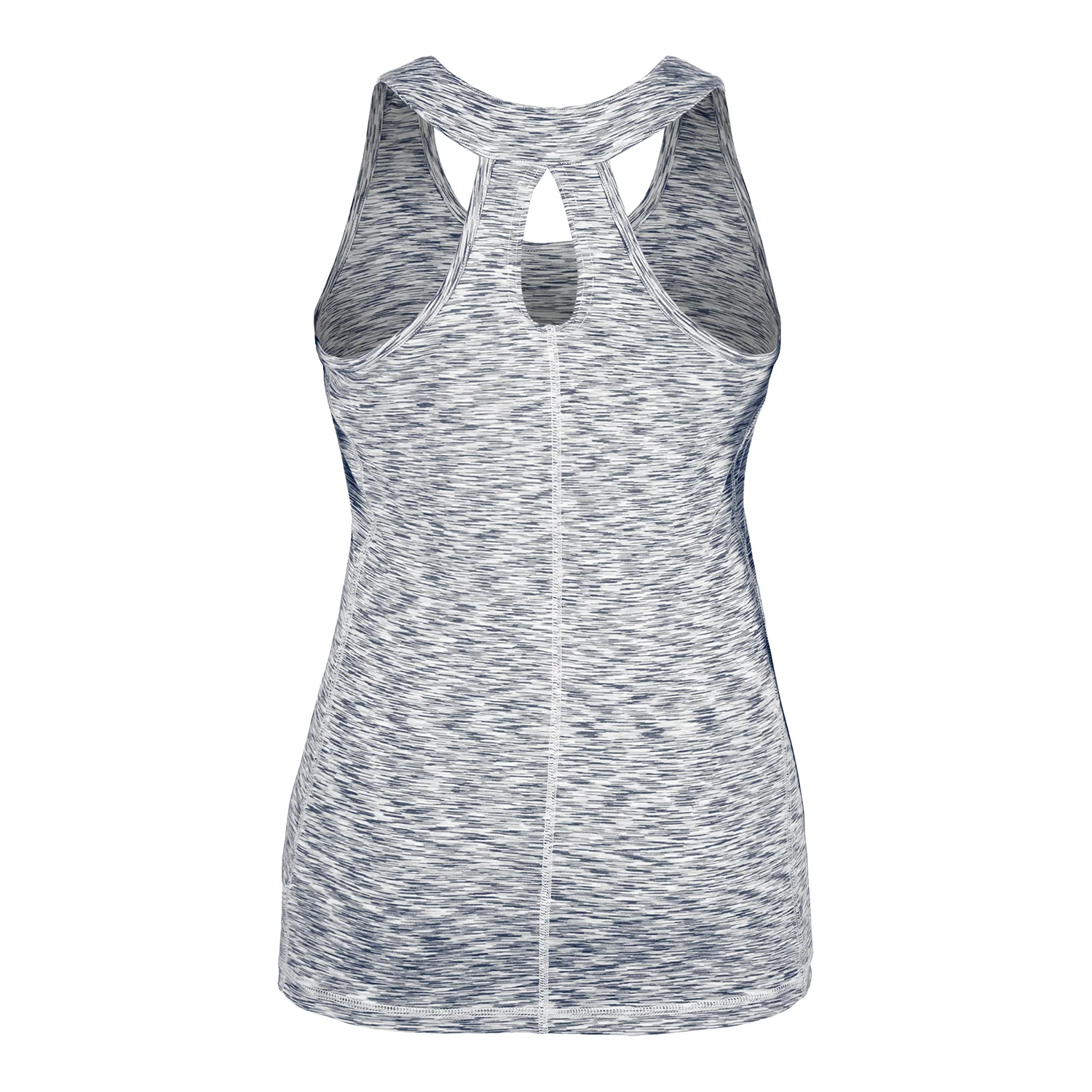 Women's New Era USMNT Navy Space Dye Tank Top - Image 4