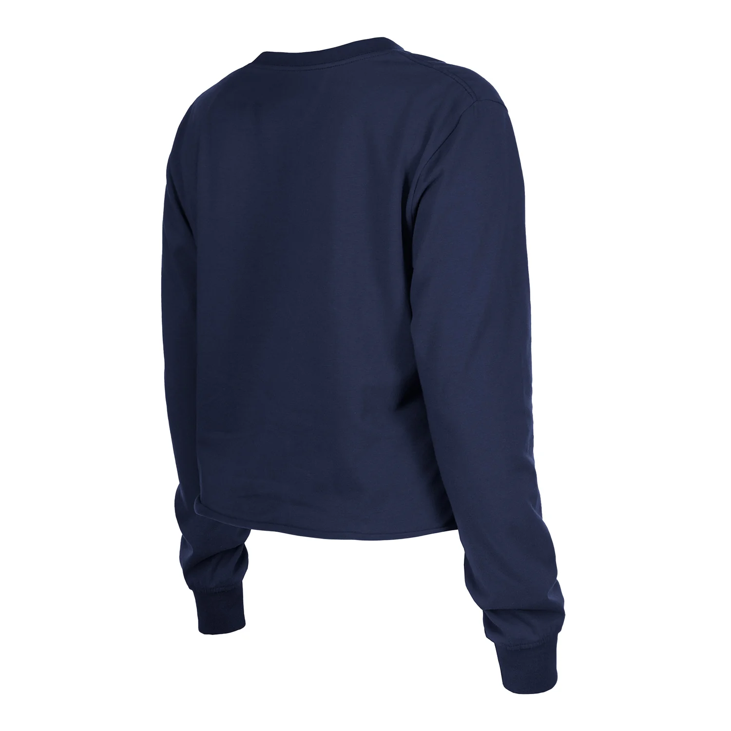 Women's New Era USMNT Cropped Navy Long Sleeve Tee - Image 3