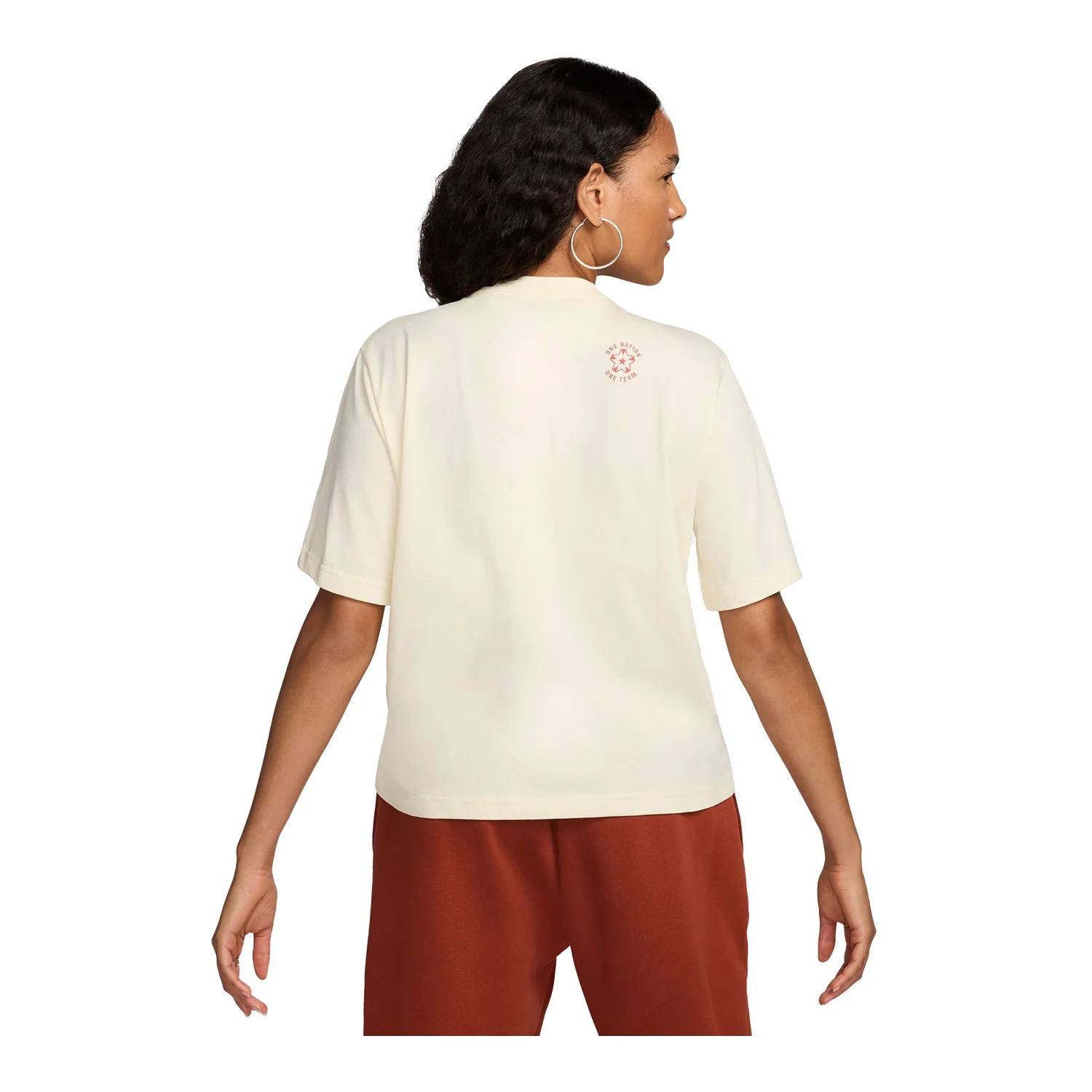 Women's Nike USA Star Tan Tee - Image 4
