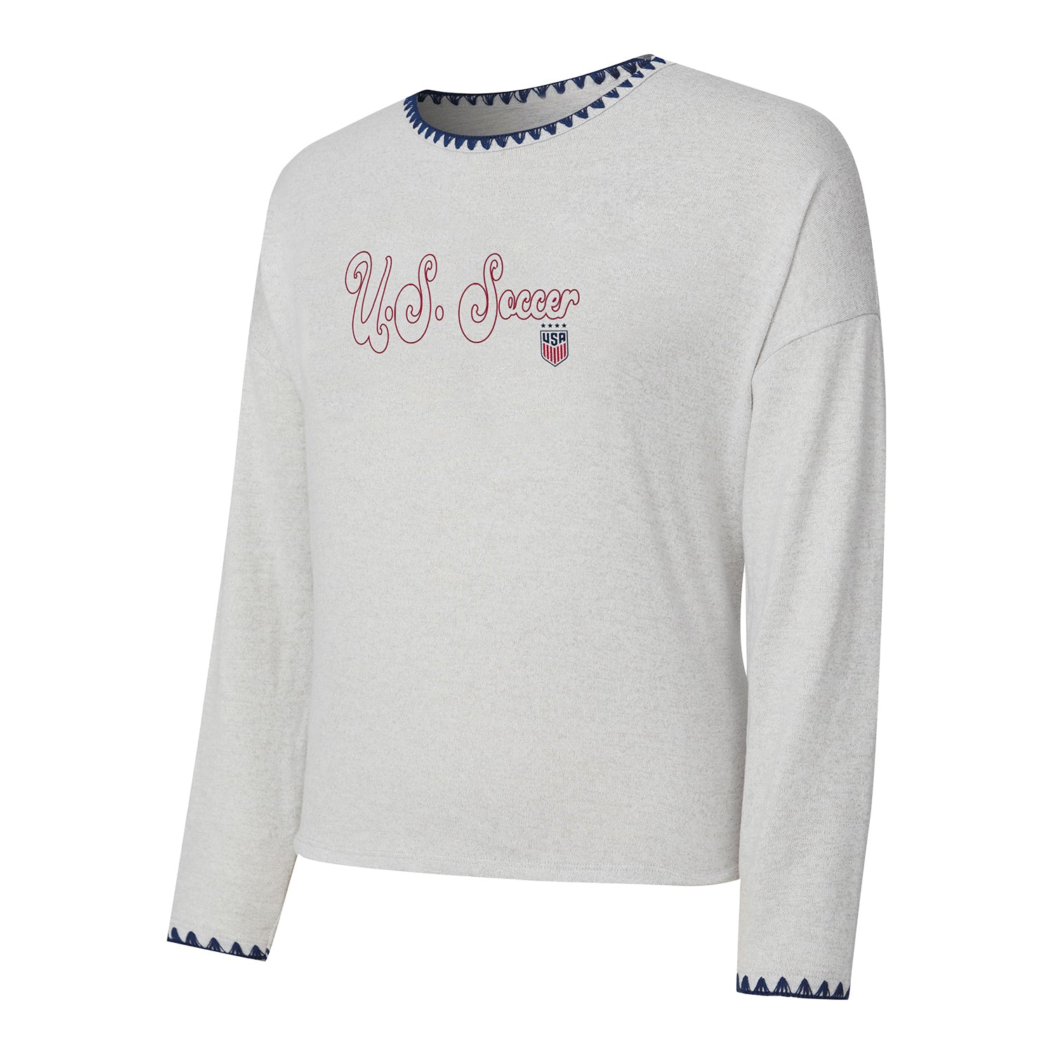 Women's USWNT Concepts Sport Neptune Long Sleeve Shirt - Image 2