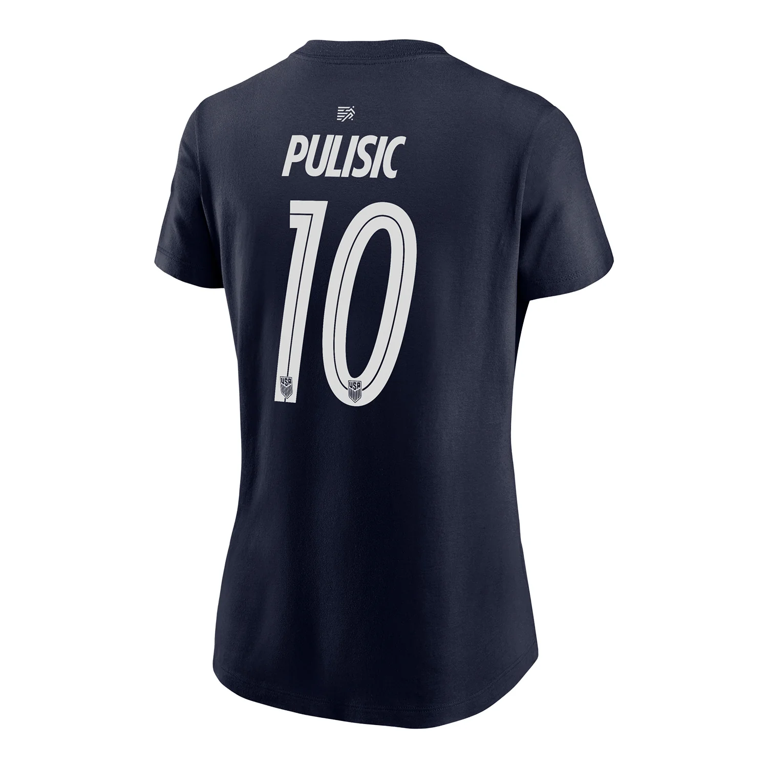 Women's Nike USMNT Christian Pulisic Name & Number T-Shirt