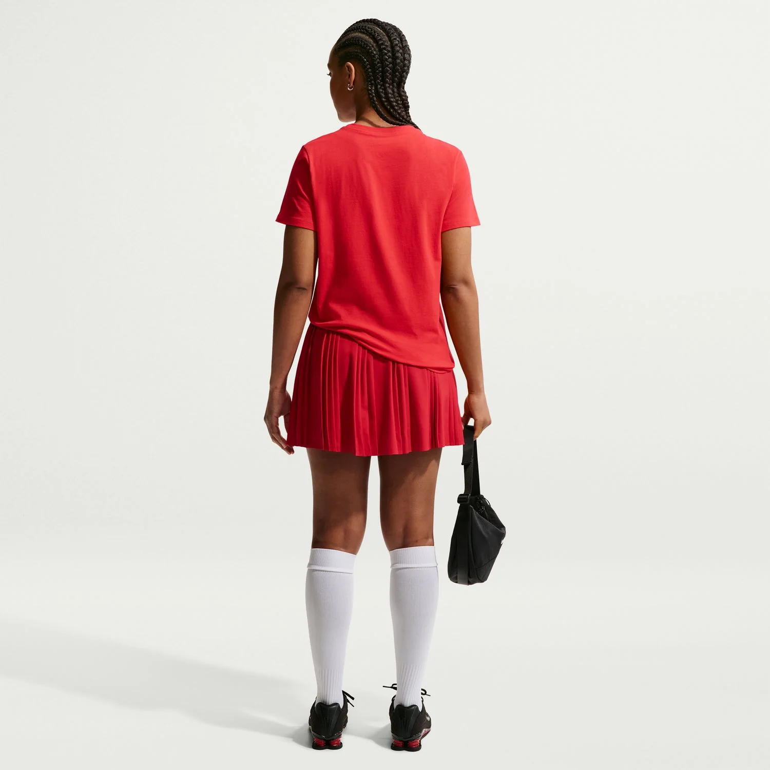 Women's Nike USMNT Crest Red T-Shirt - Image 4