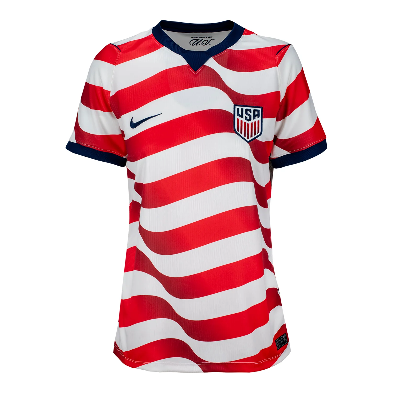 Women's Nike USMNT 2026 Home Stadium Jersey - Stripes - Image 6