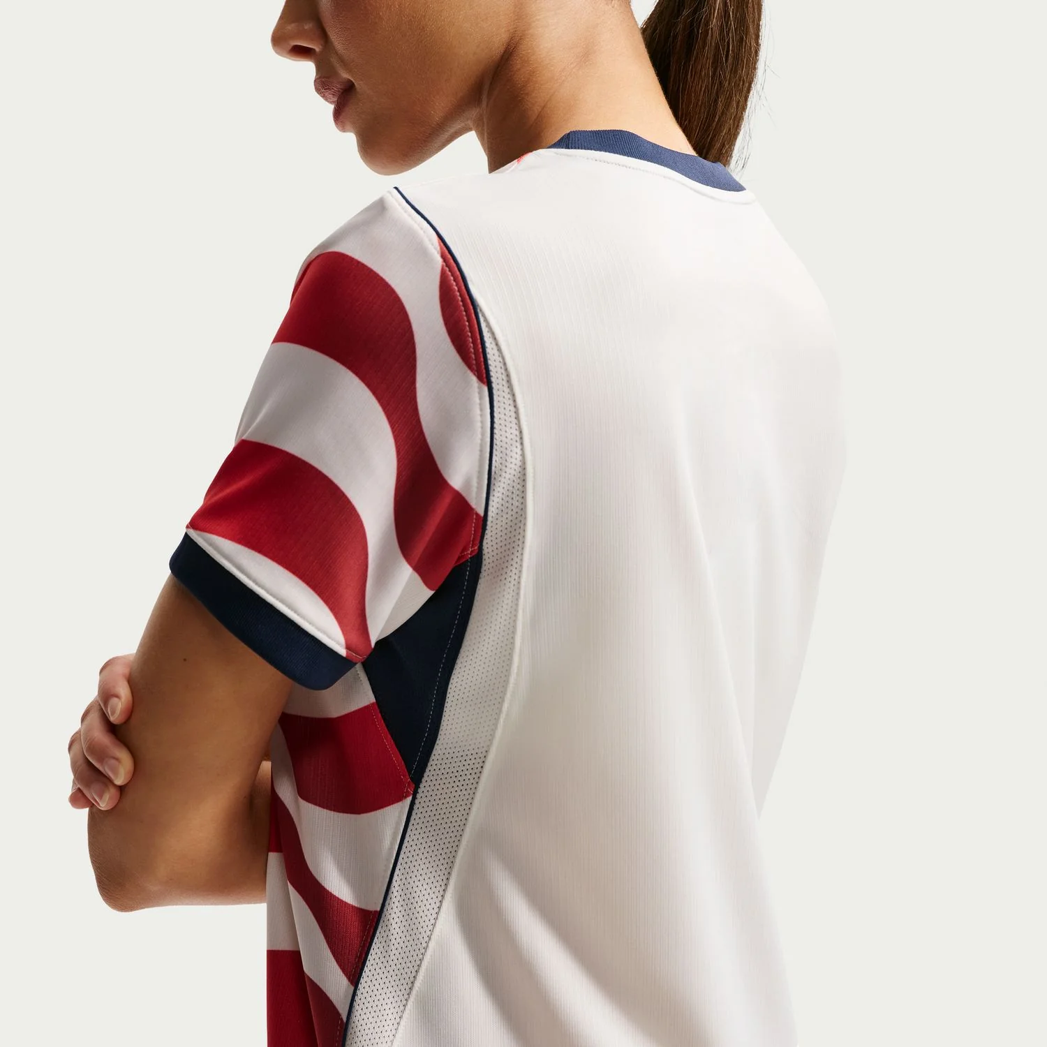 Women's Nike USMNT 2026 Personalized Home Stadium Jersey - Stripes - Image 10