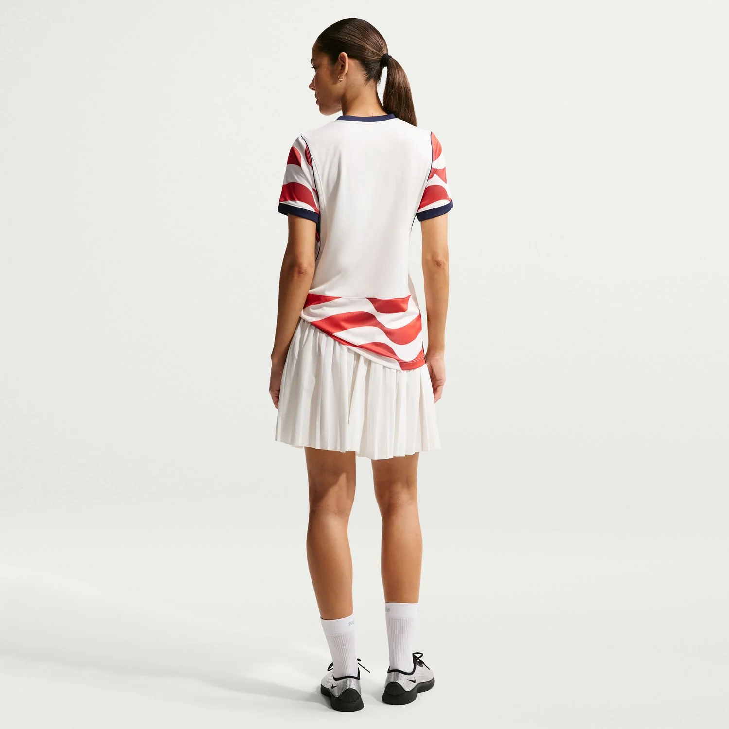 Women's Nike USMNT 2026 Personalized Home Stadium Jersey - Stripes - Image 8