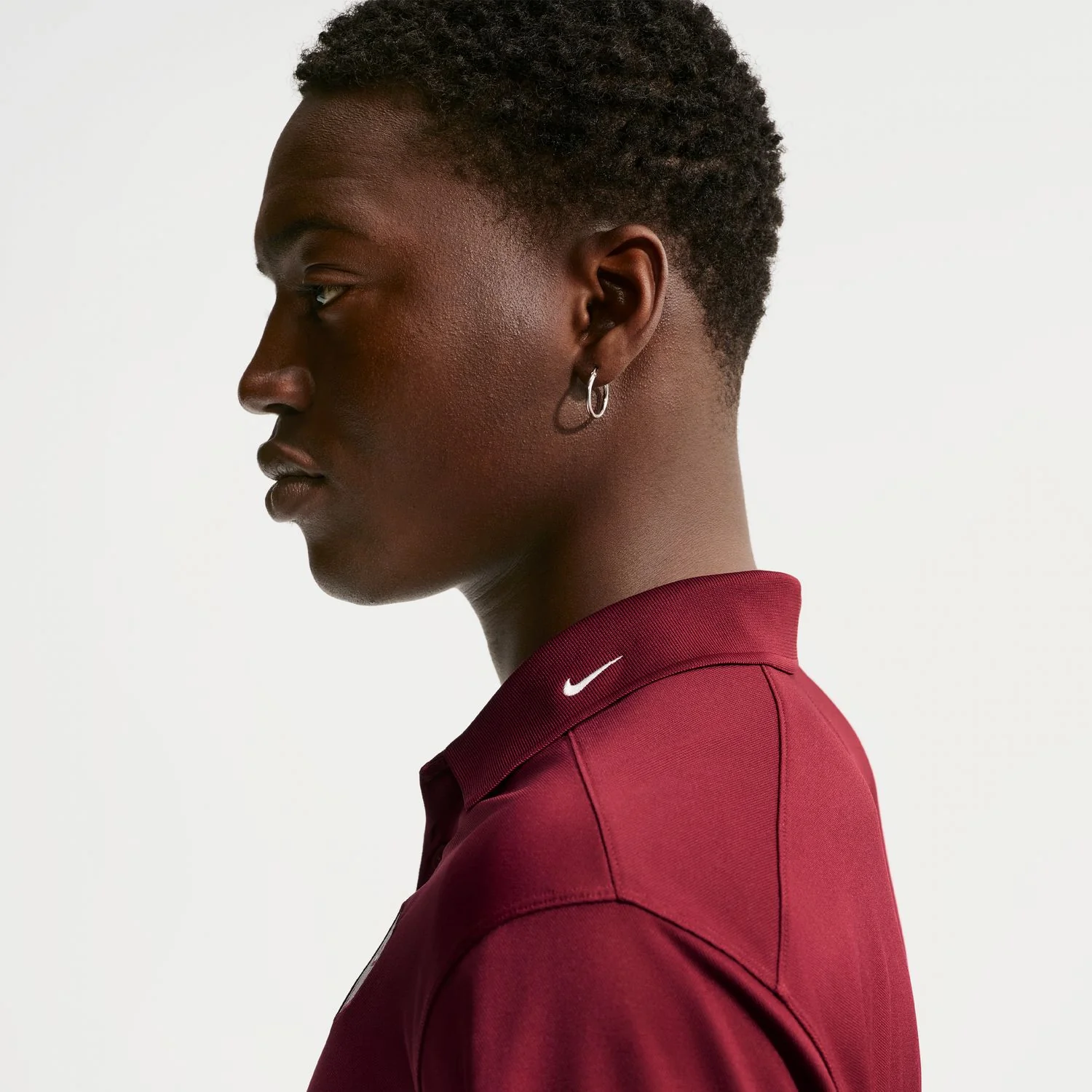 Men's Nike USMNT Victory Red Polo - Image 3