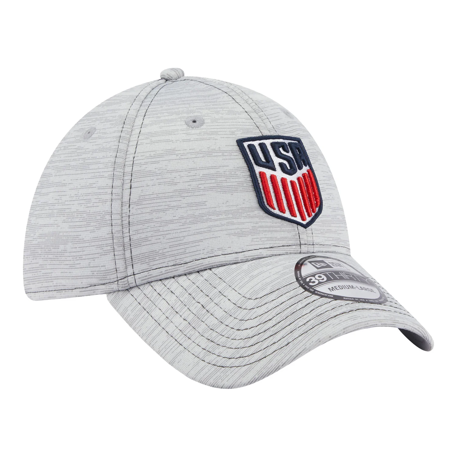 Men's New Era USMNT 39Thirty Speed Tech Hat - Image 3