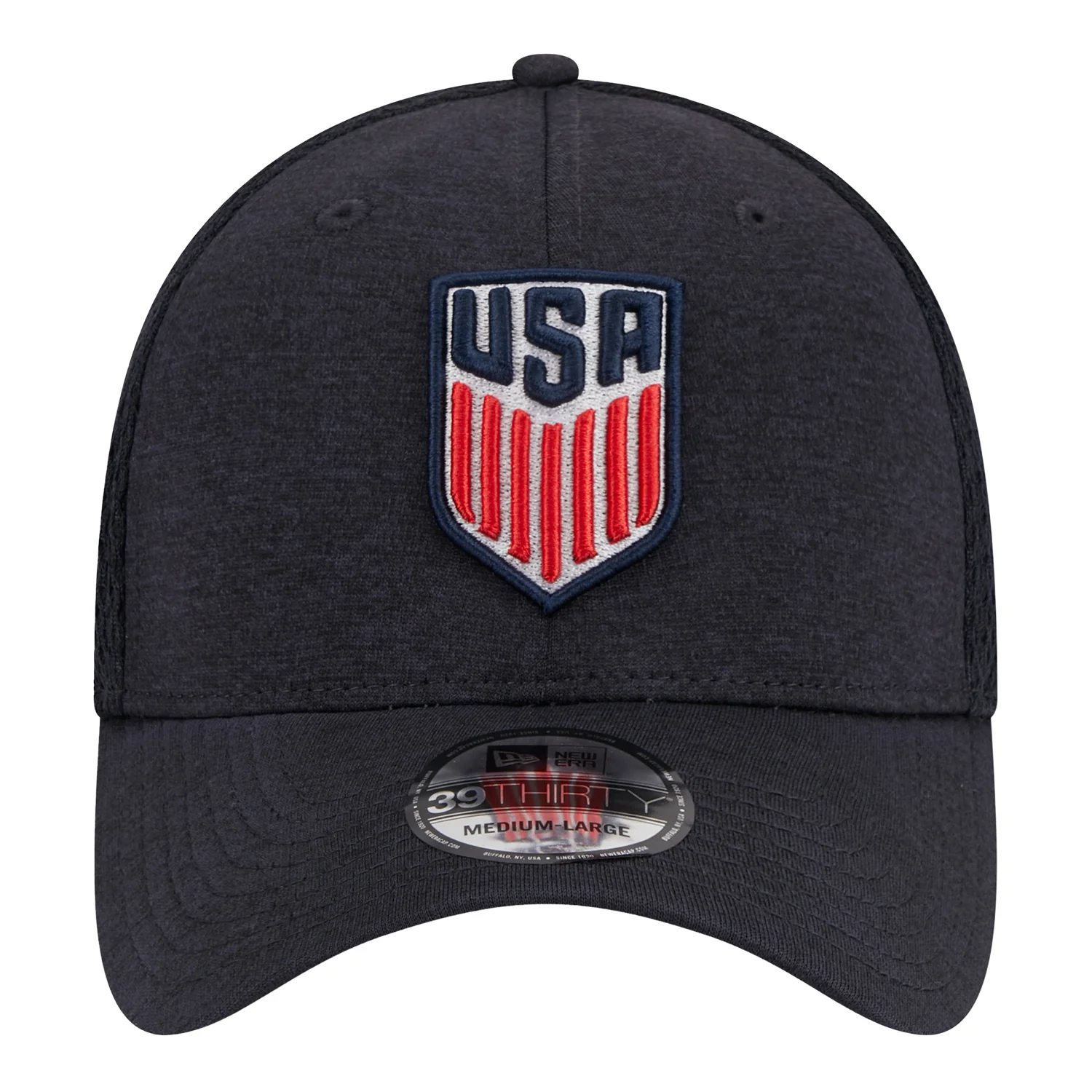 Adult New Era USMNT 39Thirty Navy Hat - Image 3