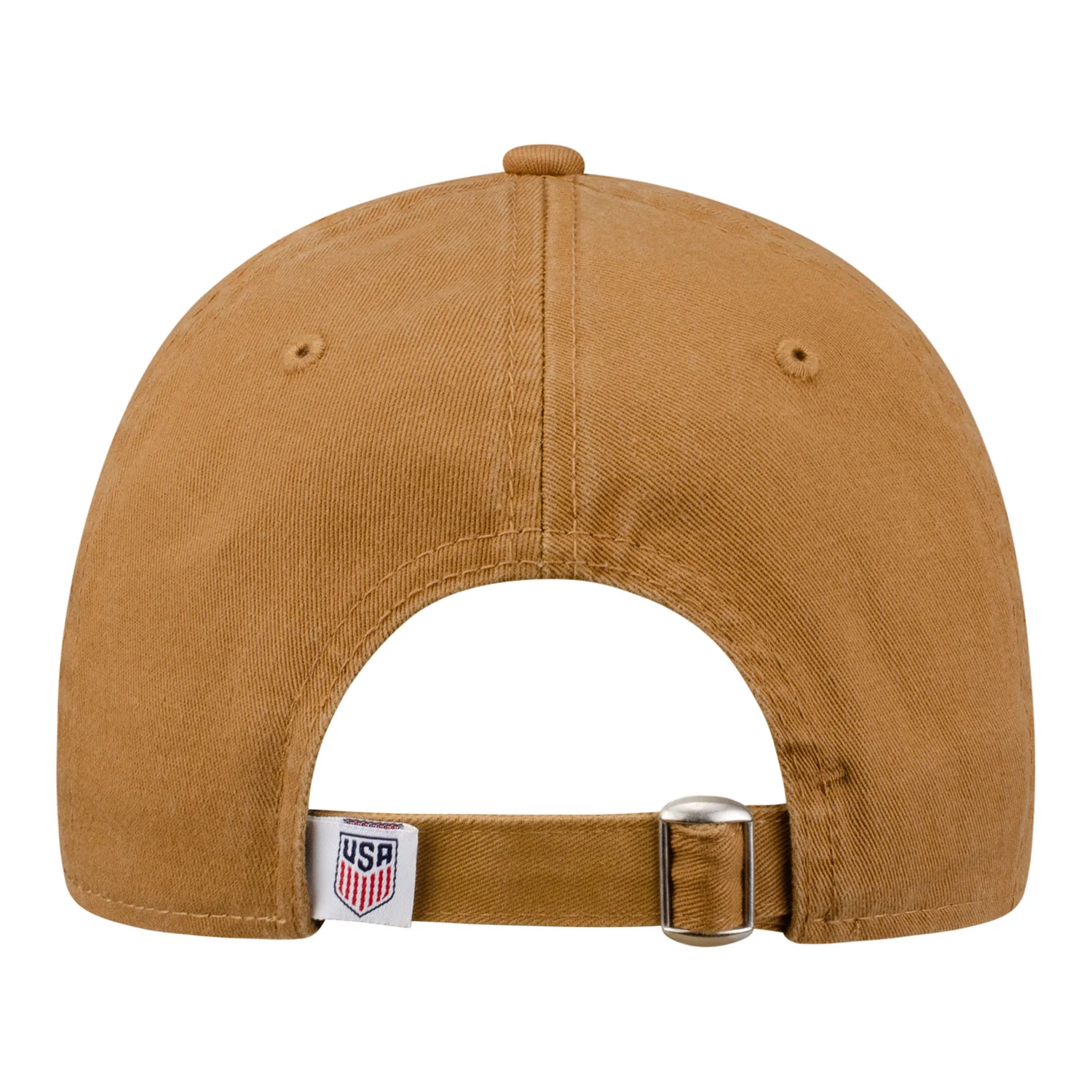 Adult New Era USMNT 9Forty Light Bronze Hat - Image 3