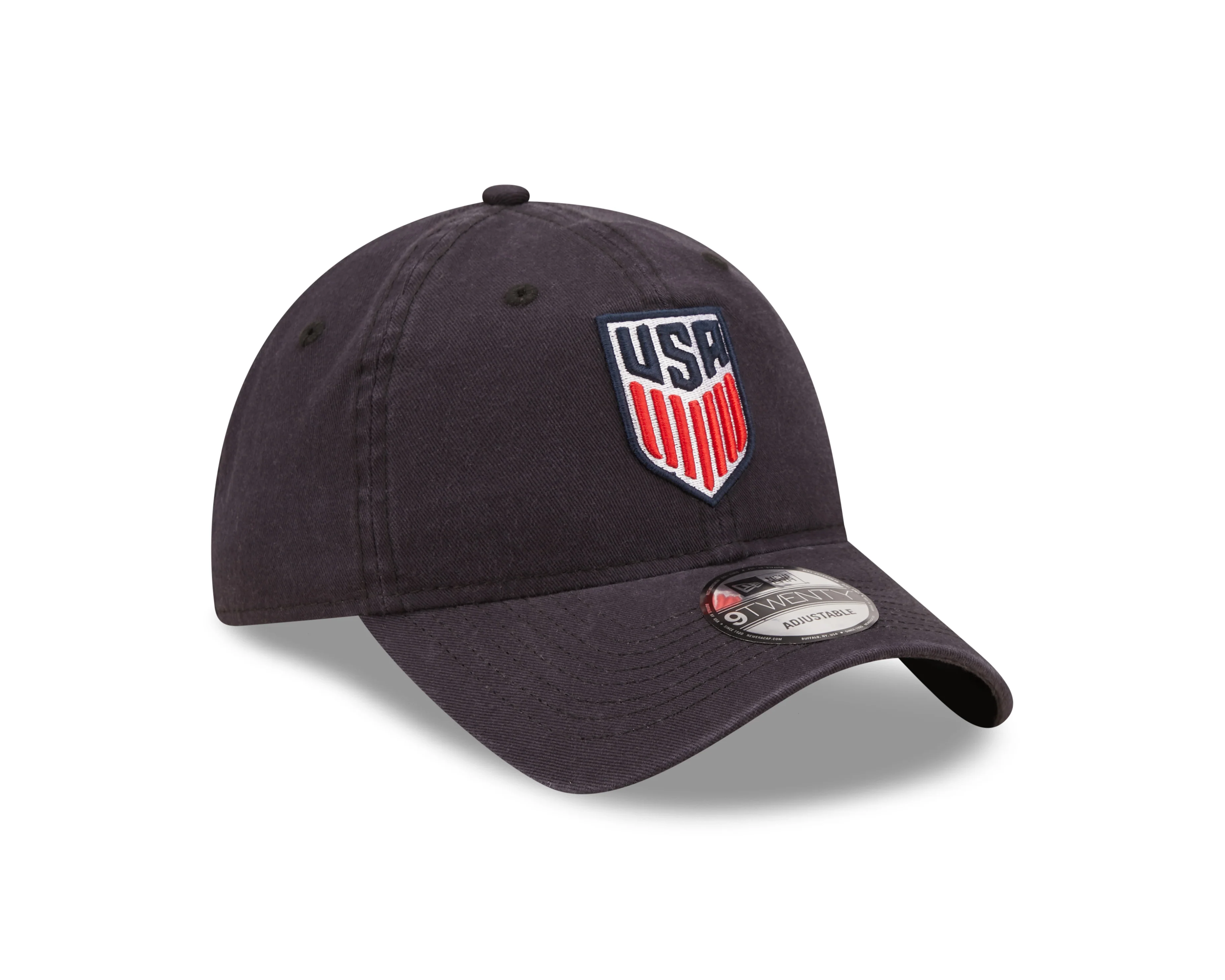 Adult New Era 9Twenty USMNT Crest Navy Hat - Image 3