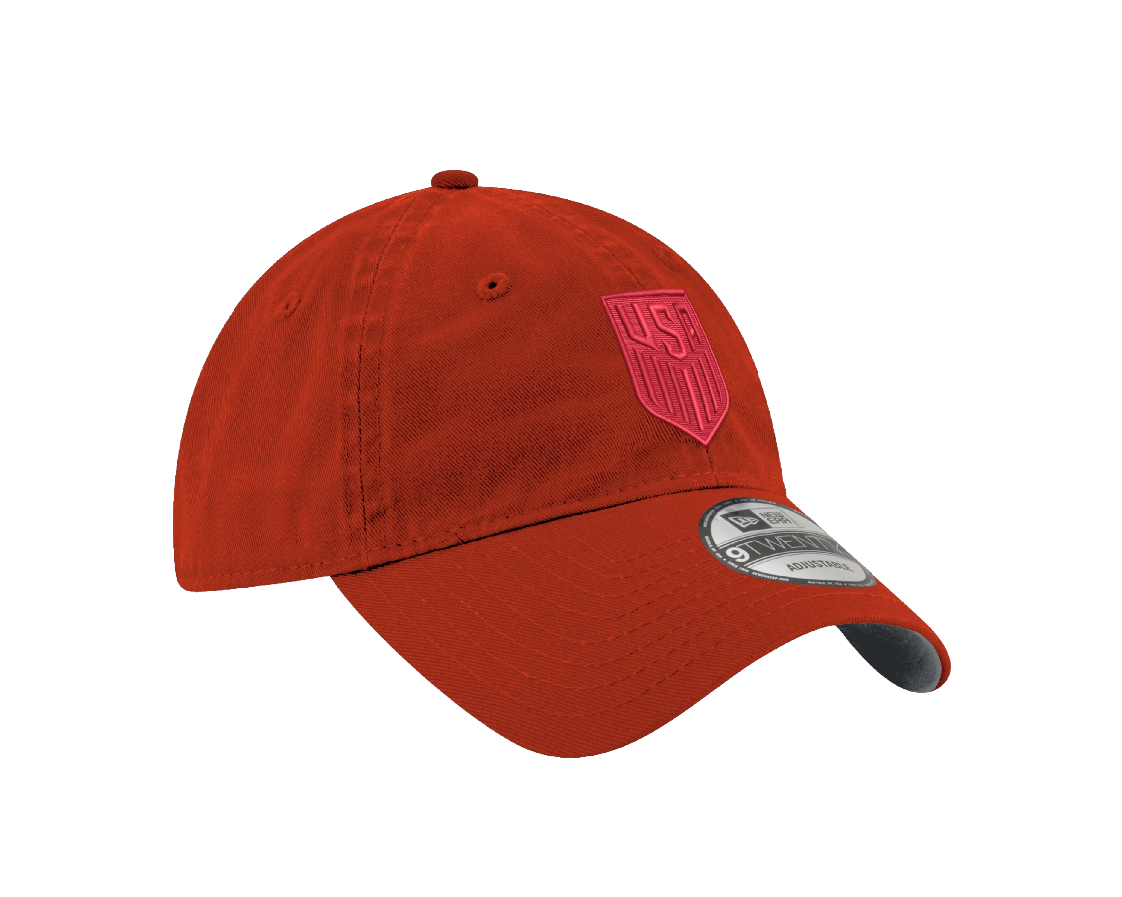 Adult New Era 9Twenty USMNT Red Tonal Hat - Image 3
