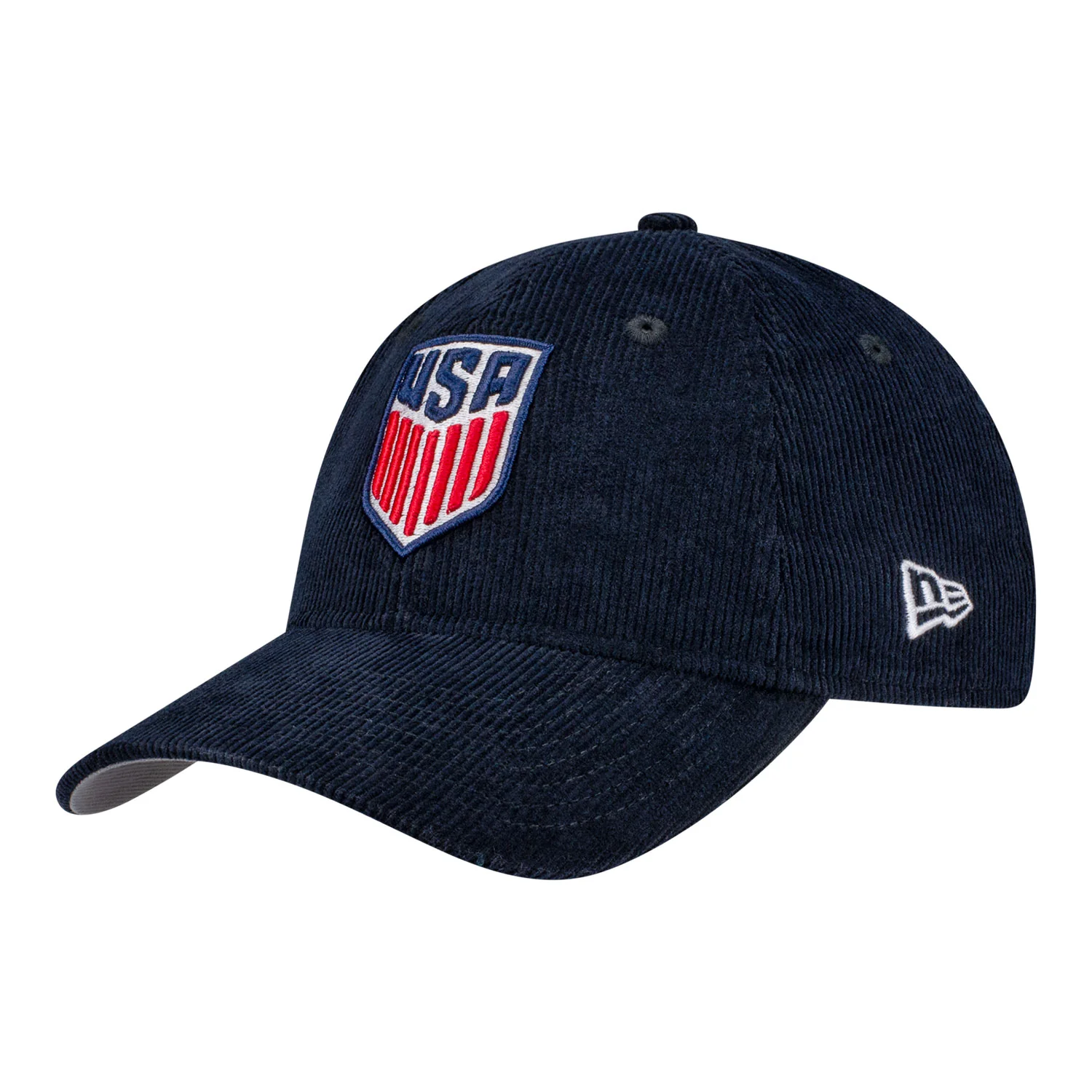 Adult USMNT New Era 9Twenty Navy Corduroy Hat