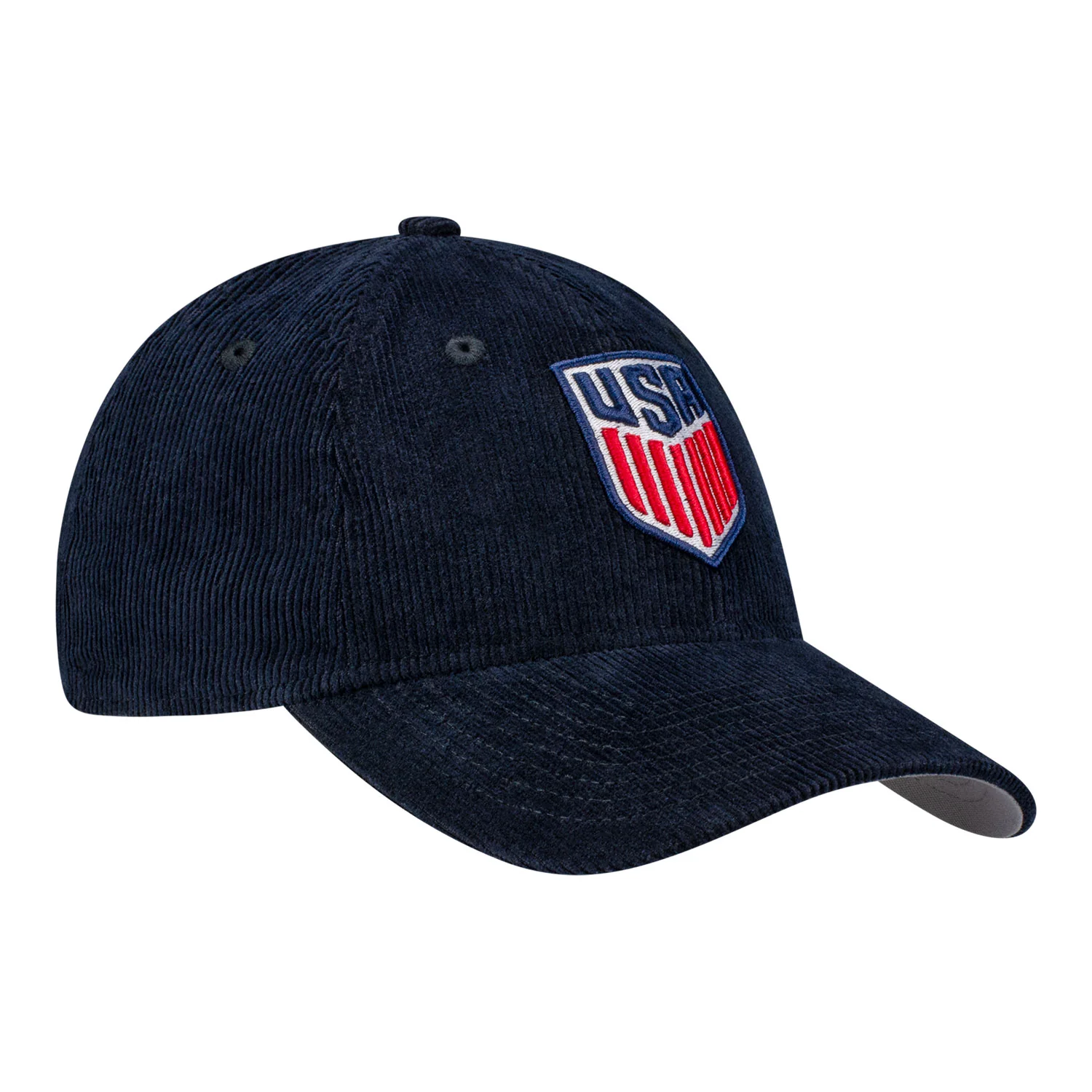 Adult USMNT New Era 9Twenty Navy Corduroy Hat - Image 2