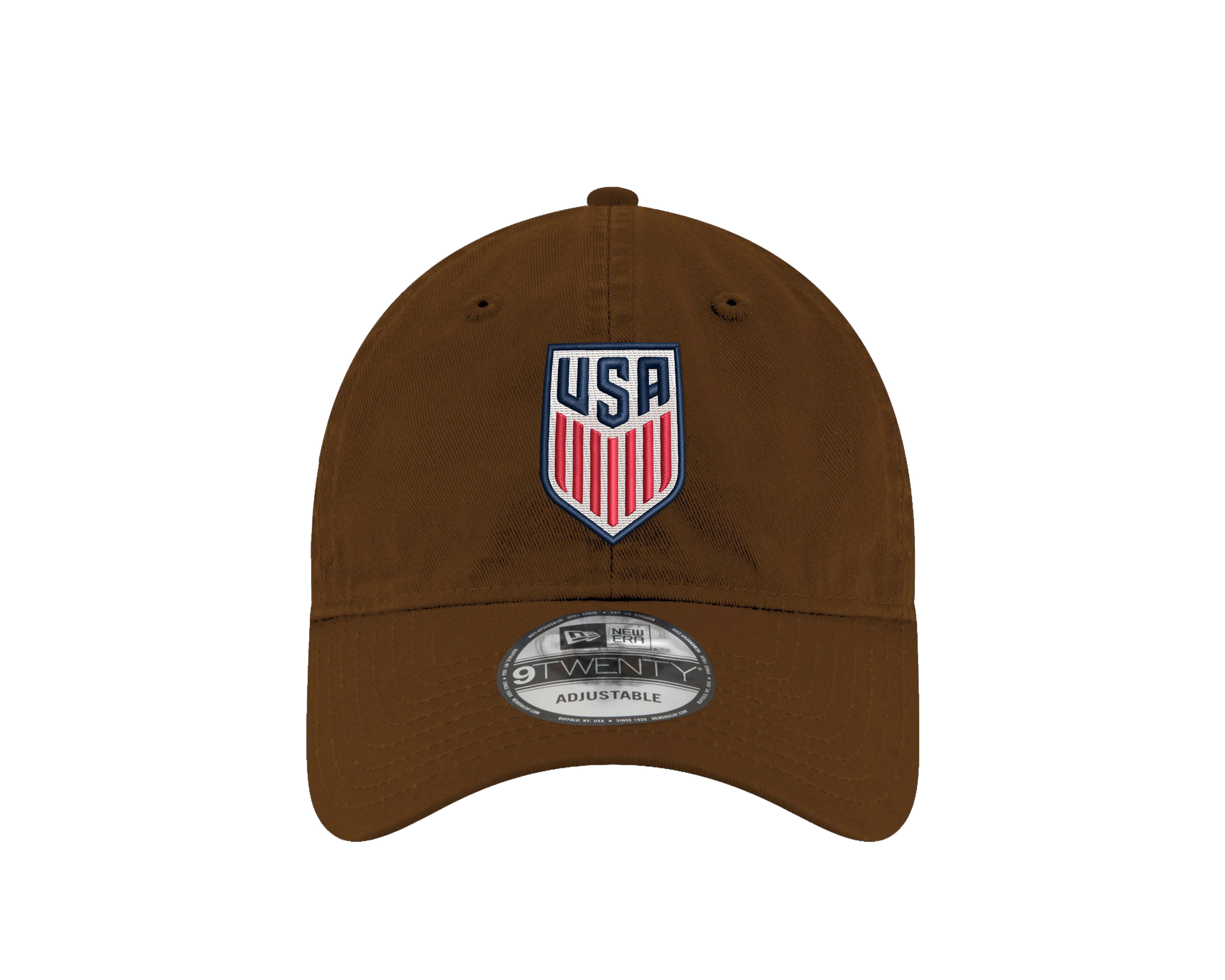 Adult New Era USMNT 9Twenty Walnut Hat