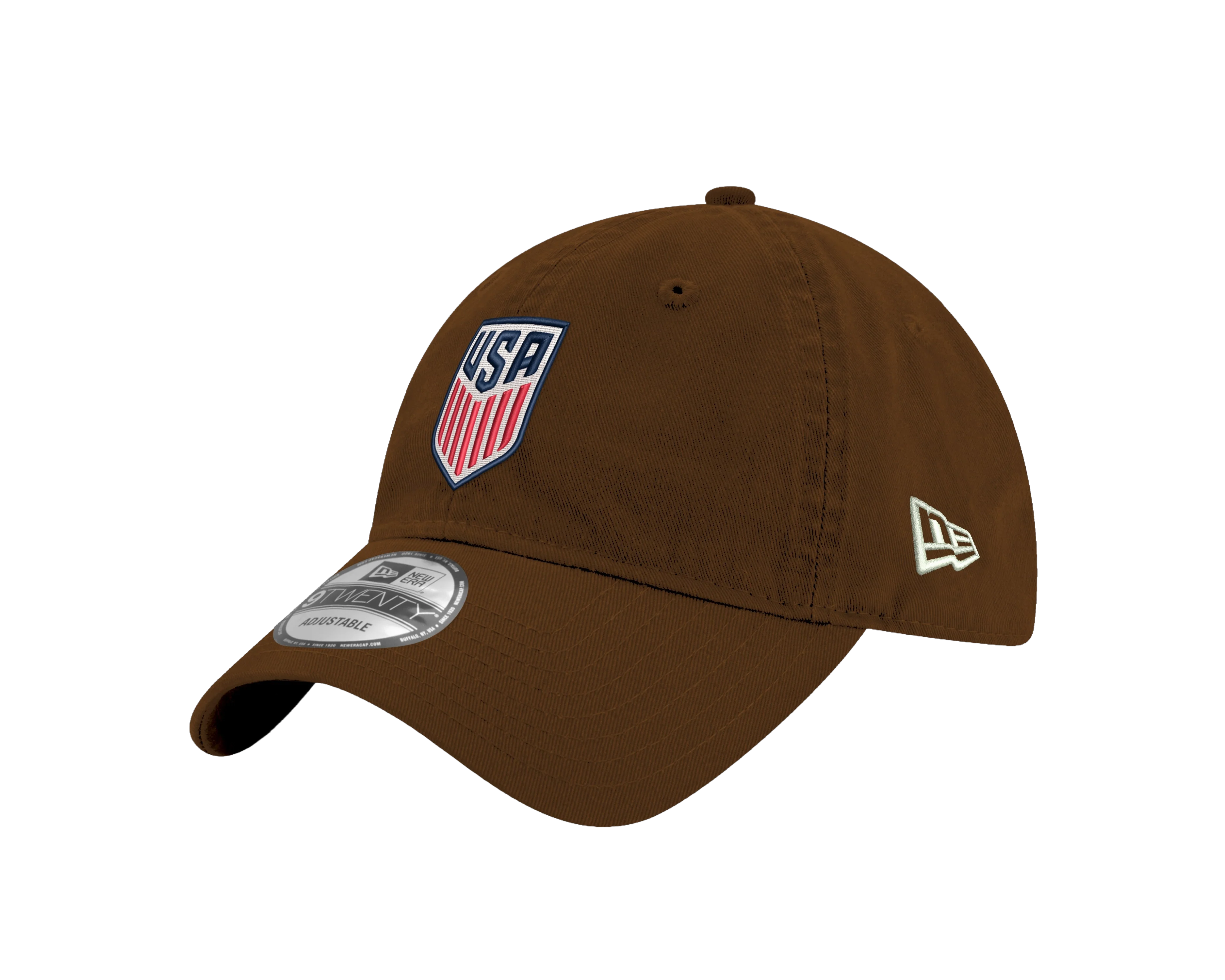 Adult New Era USMNT 9Twenty Walnut Hat - Image 2