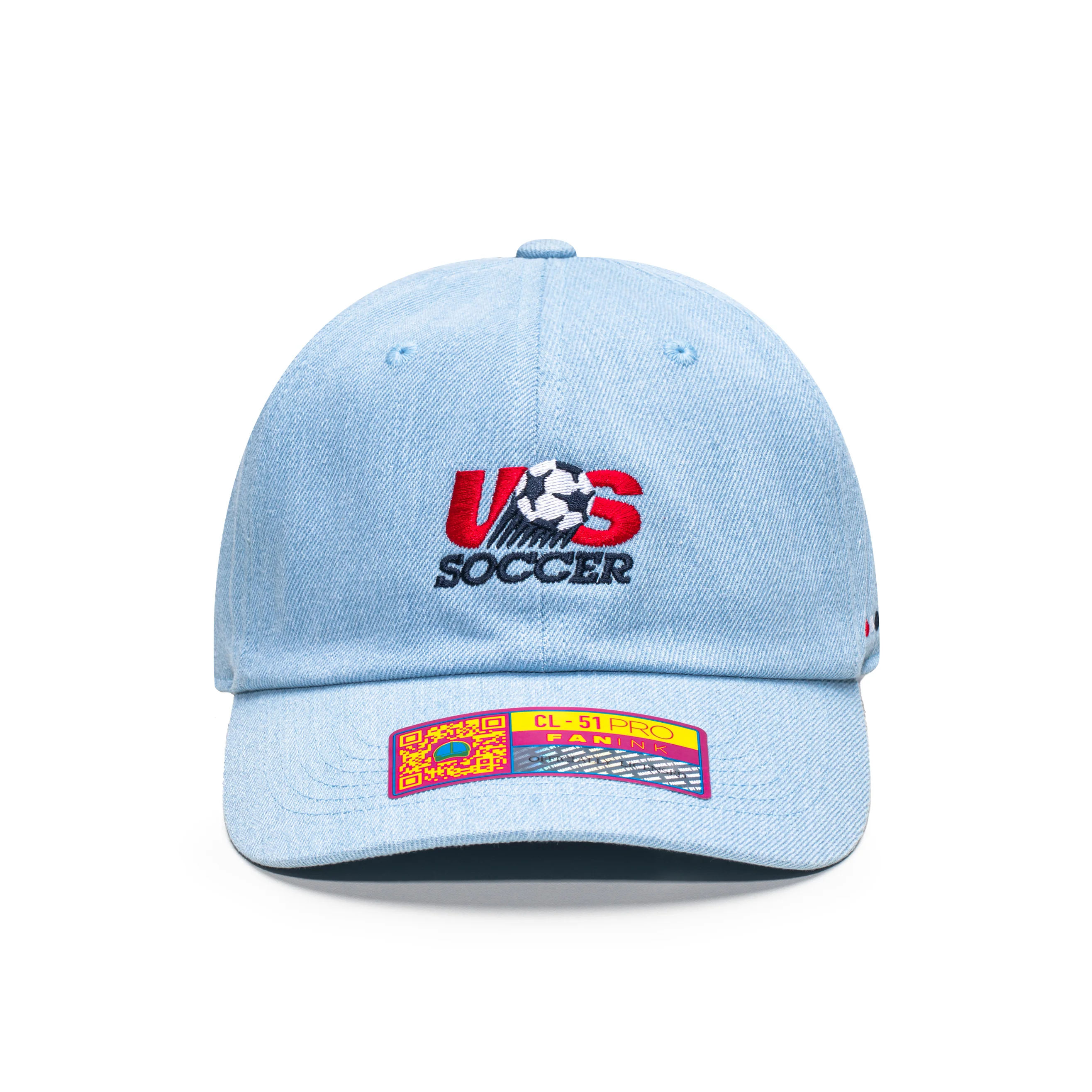 Adult Fan Ink US Soccer Making History Blue Hat