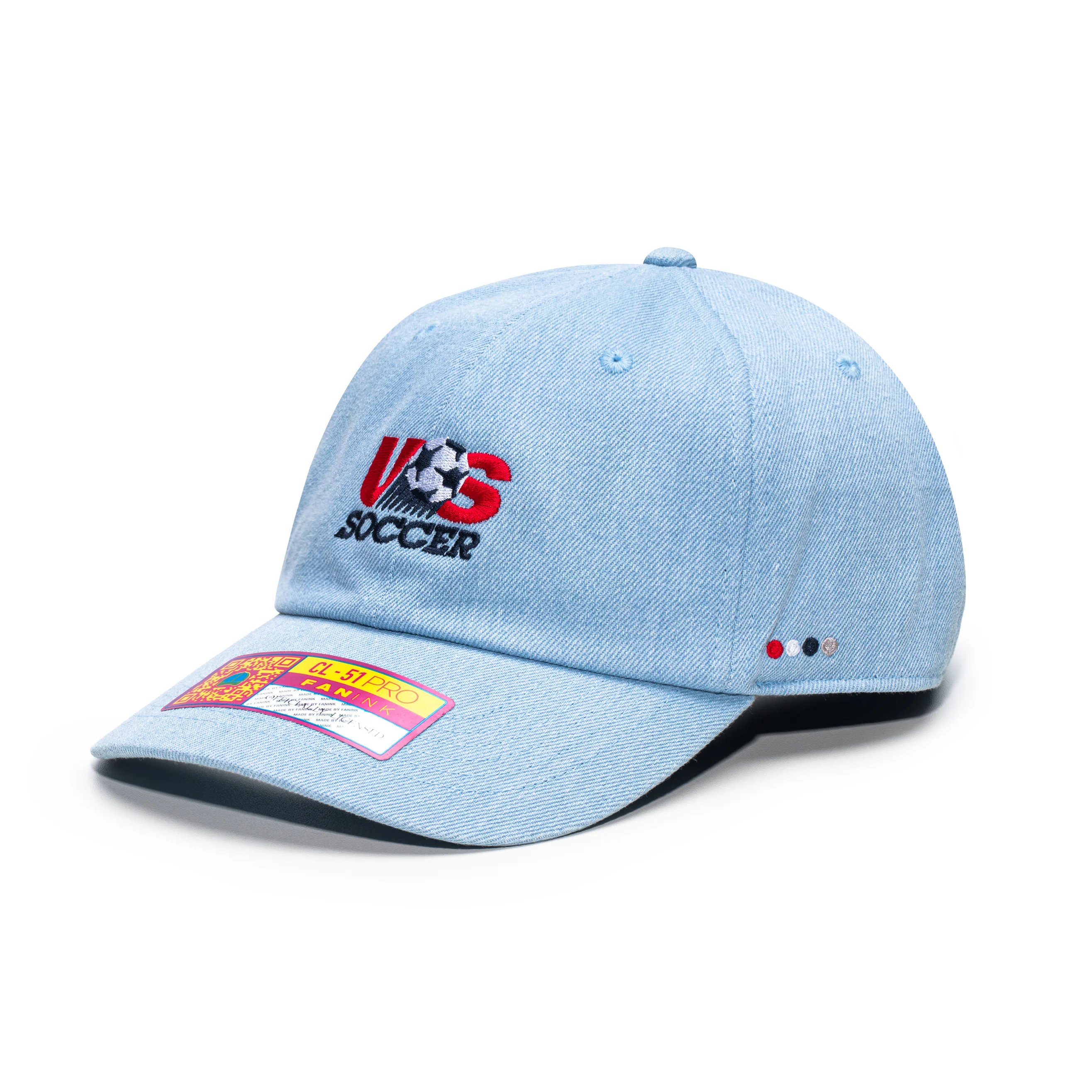 Adult Fan Ink US Soccer Making History Blue Hat - Image 2