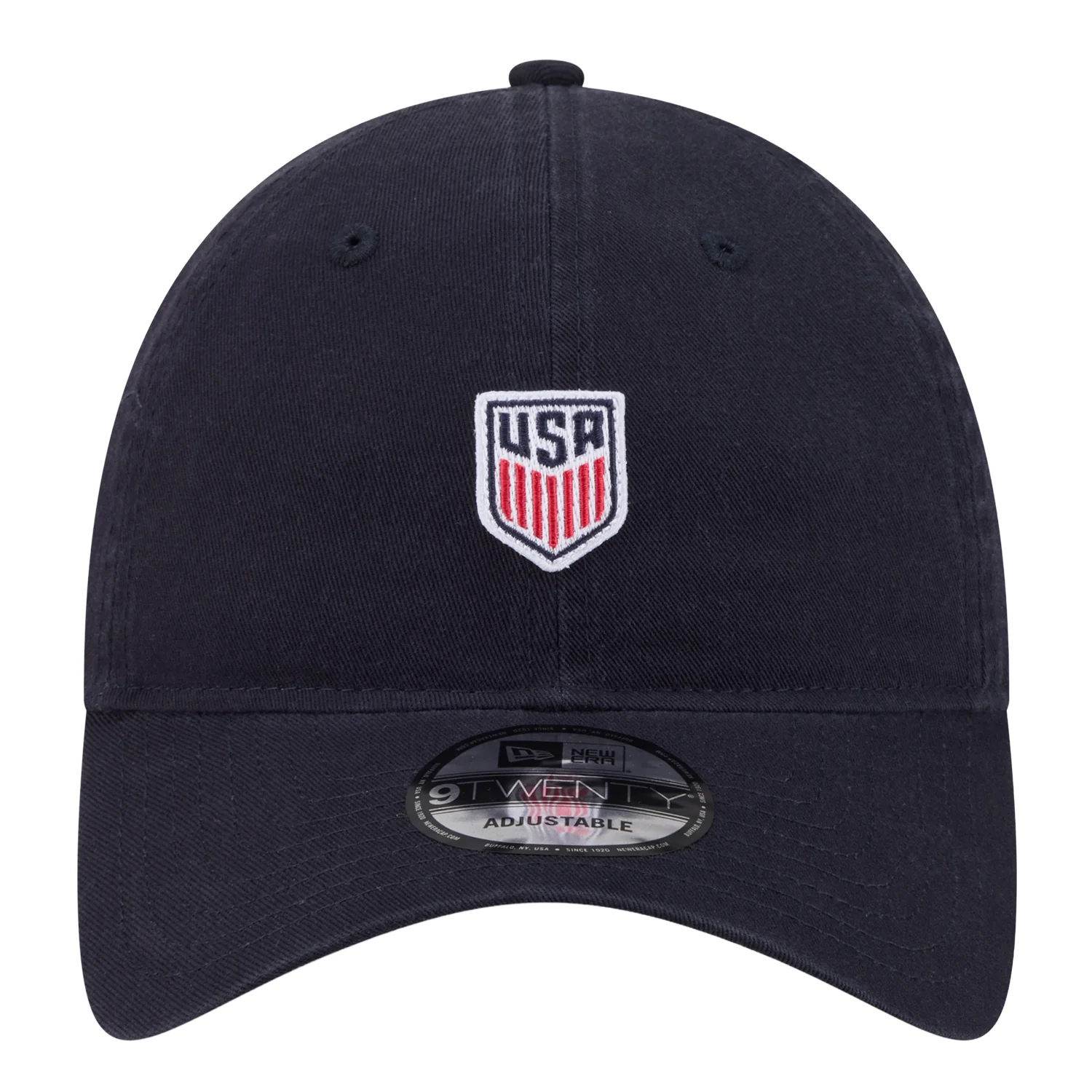 Adult New Era 9Twenty USMNT Micro Logo Navy Hat