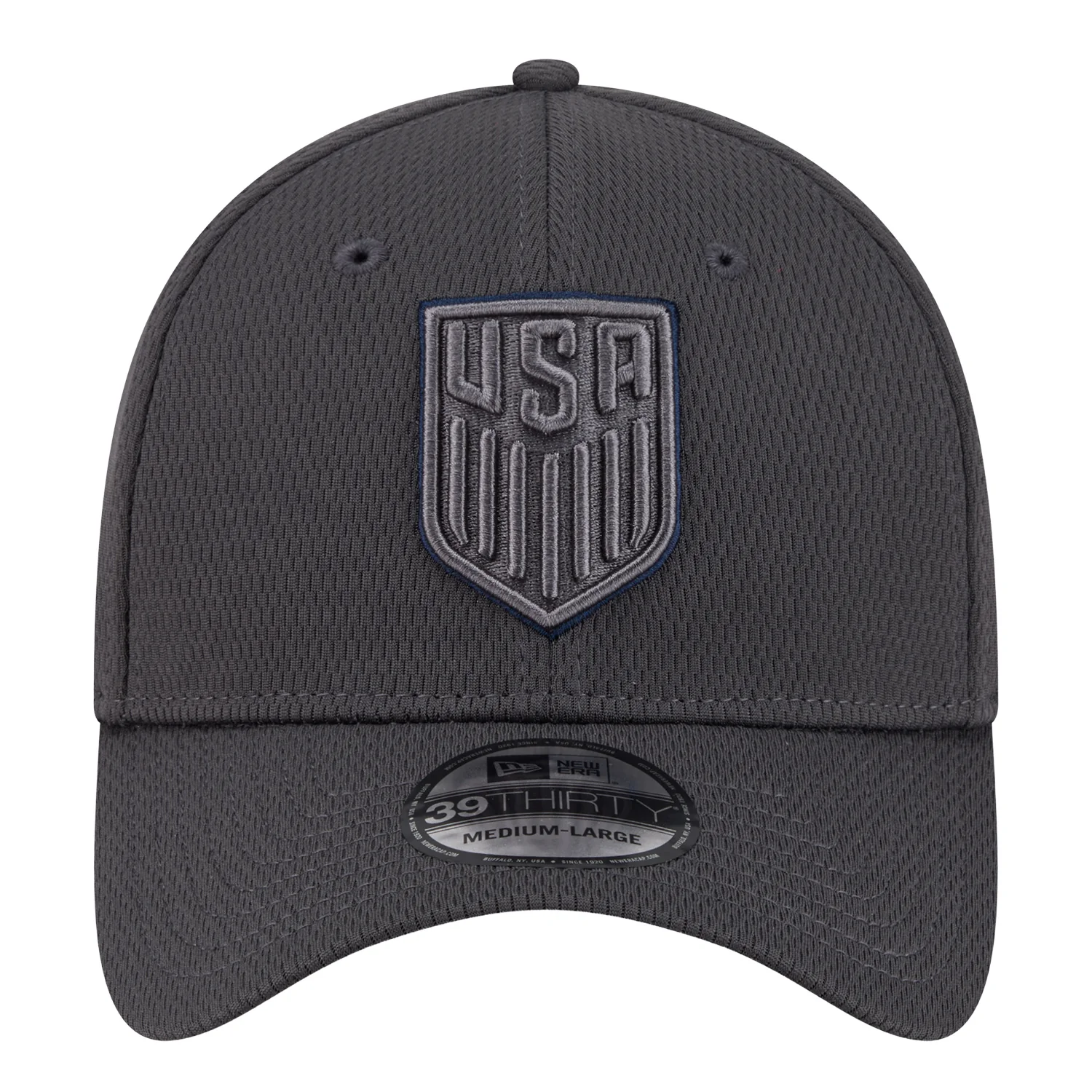 Adult New Era 39Thirty USMNT Gray Hat