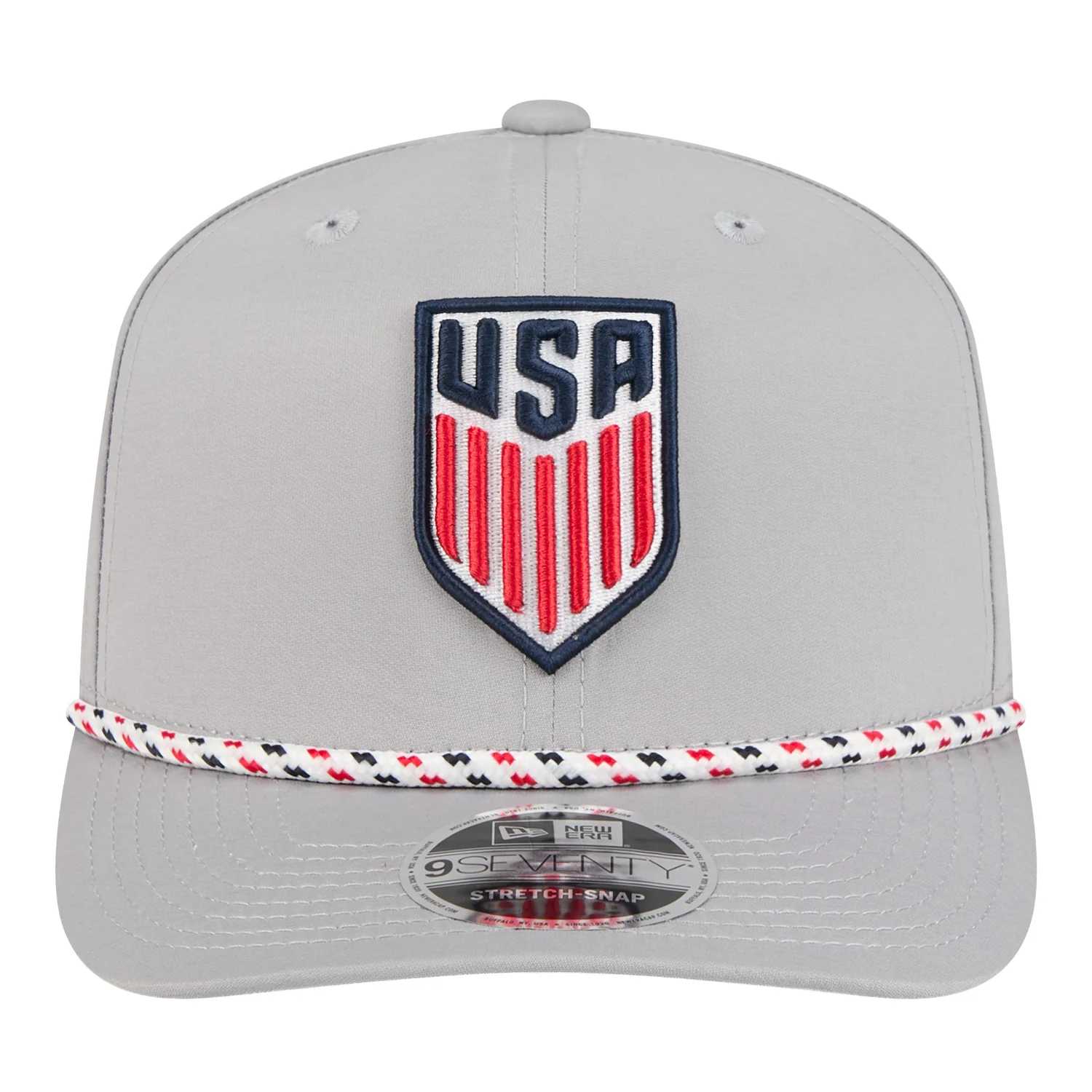Adult New Era 9Seventy USMNT Gray Rope Hat