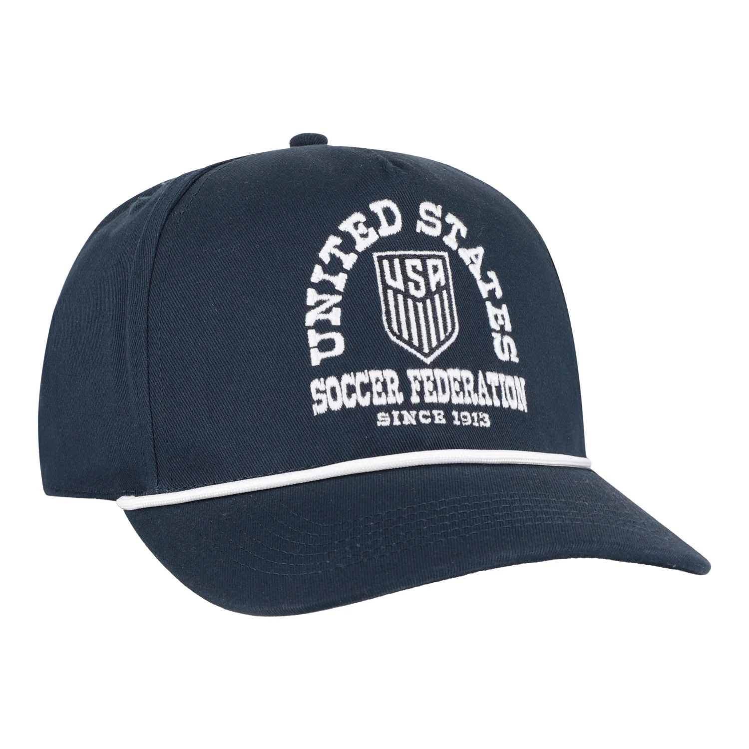 Adult 47 Brand USMNT Nylon Navy Clean Up Rope Hat - Image 2