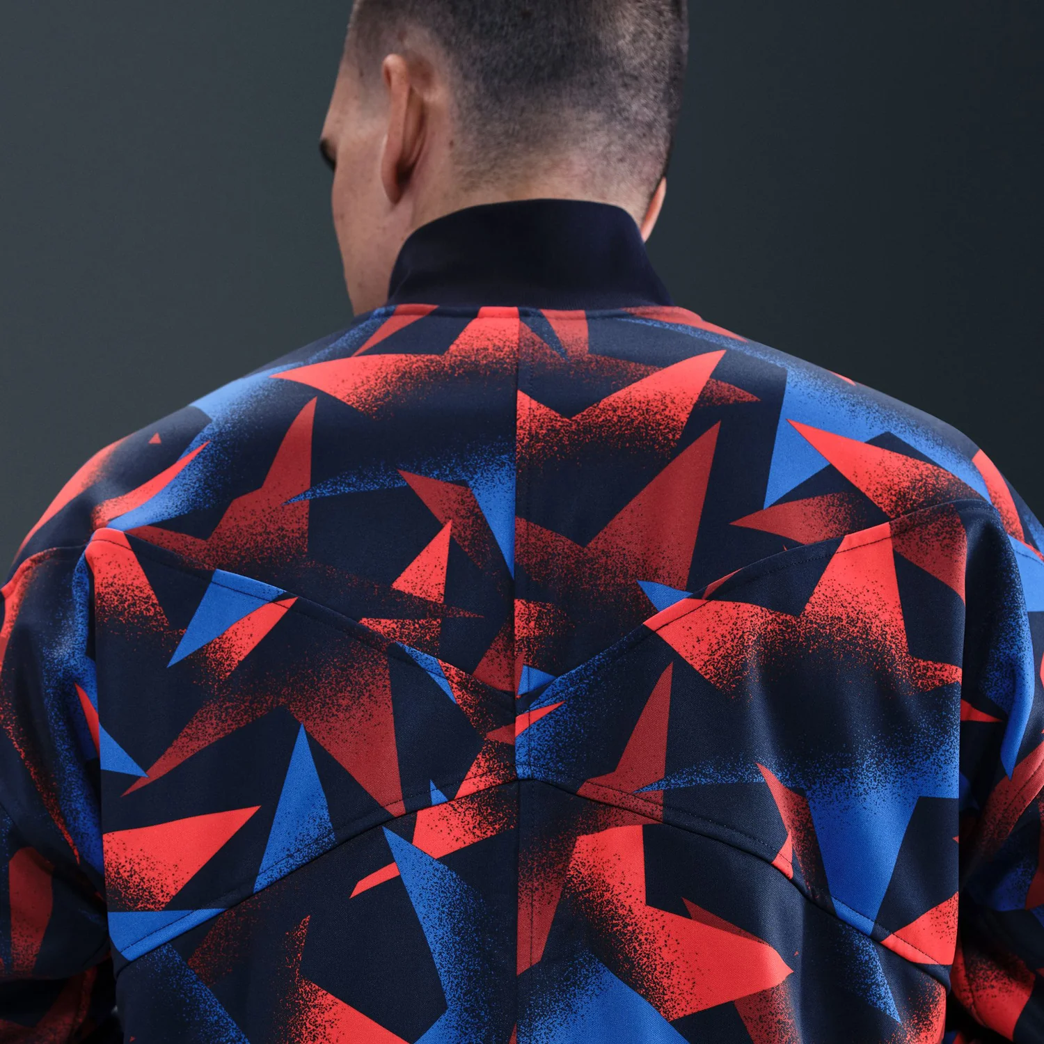 Men's Nike USA 2025 Academy Pro Star Navy Anthem Jacket - Image 5