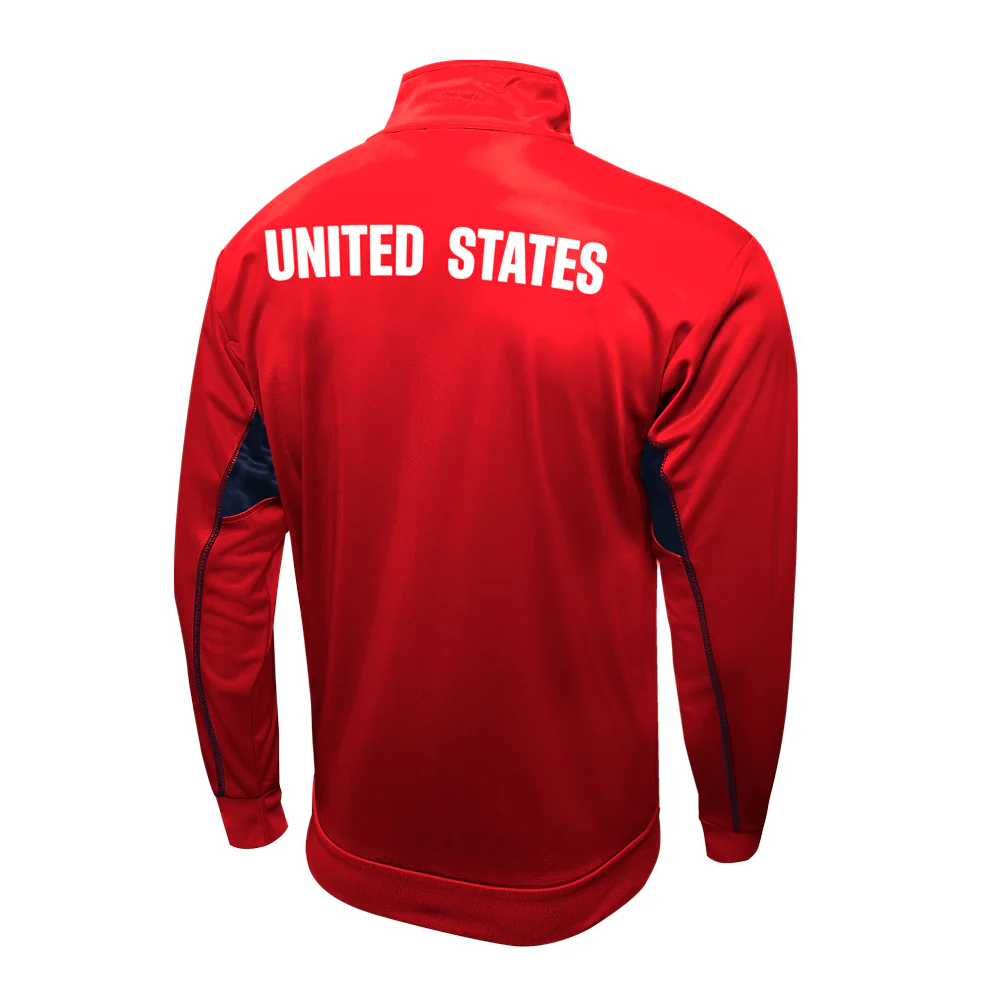 Unisex U.S. Soccer Red Track Jacket - Image 2