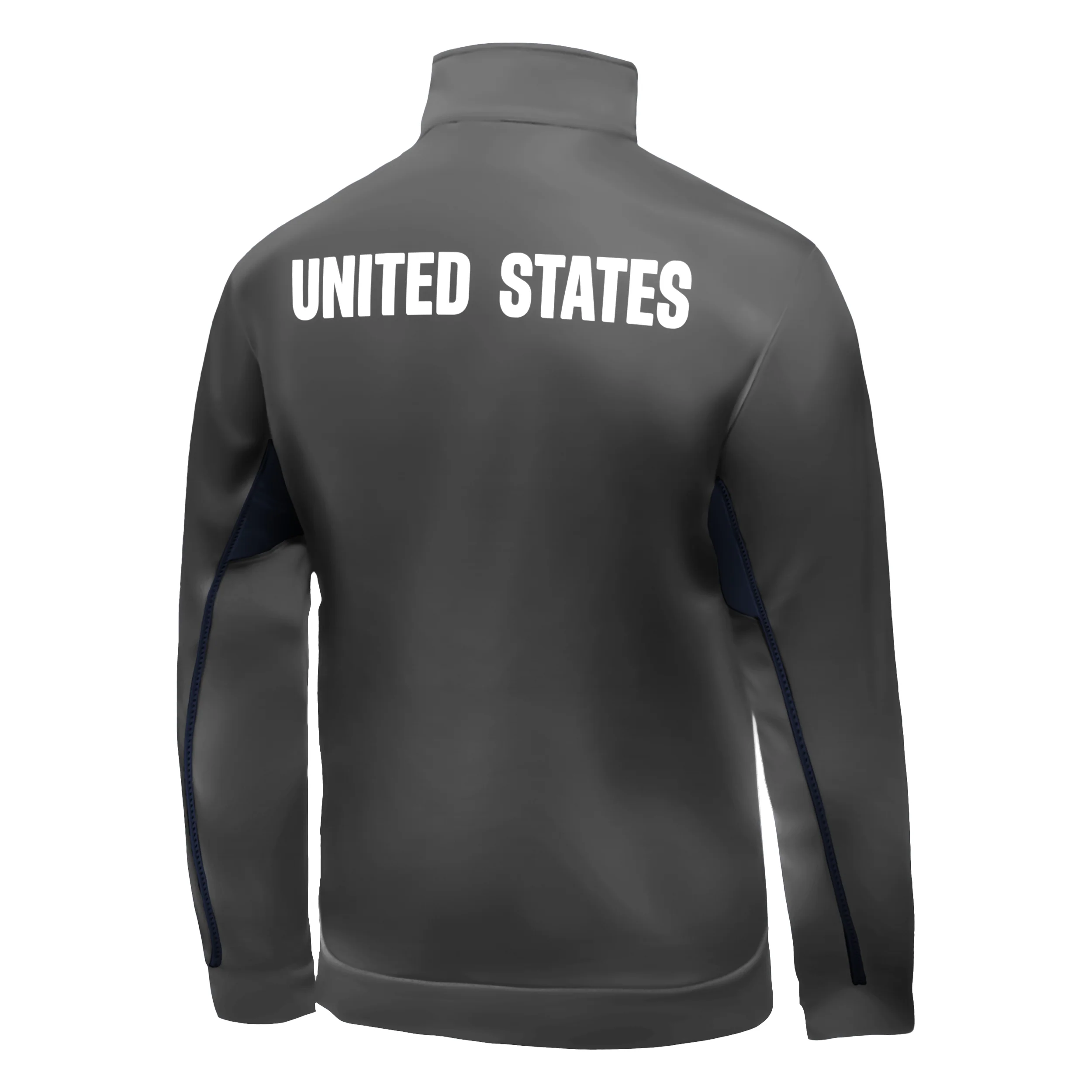Unisex U.S. Soccer Gray Track Jacket - Image 2