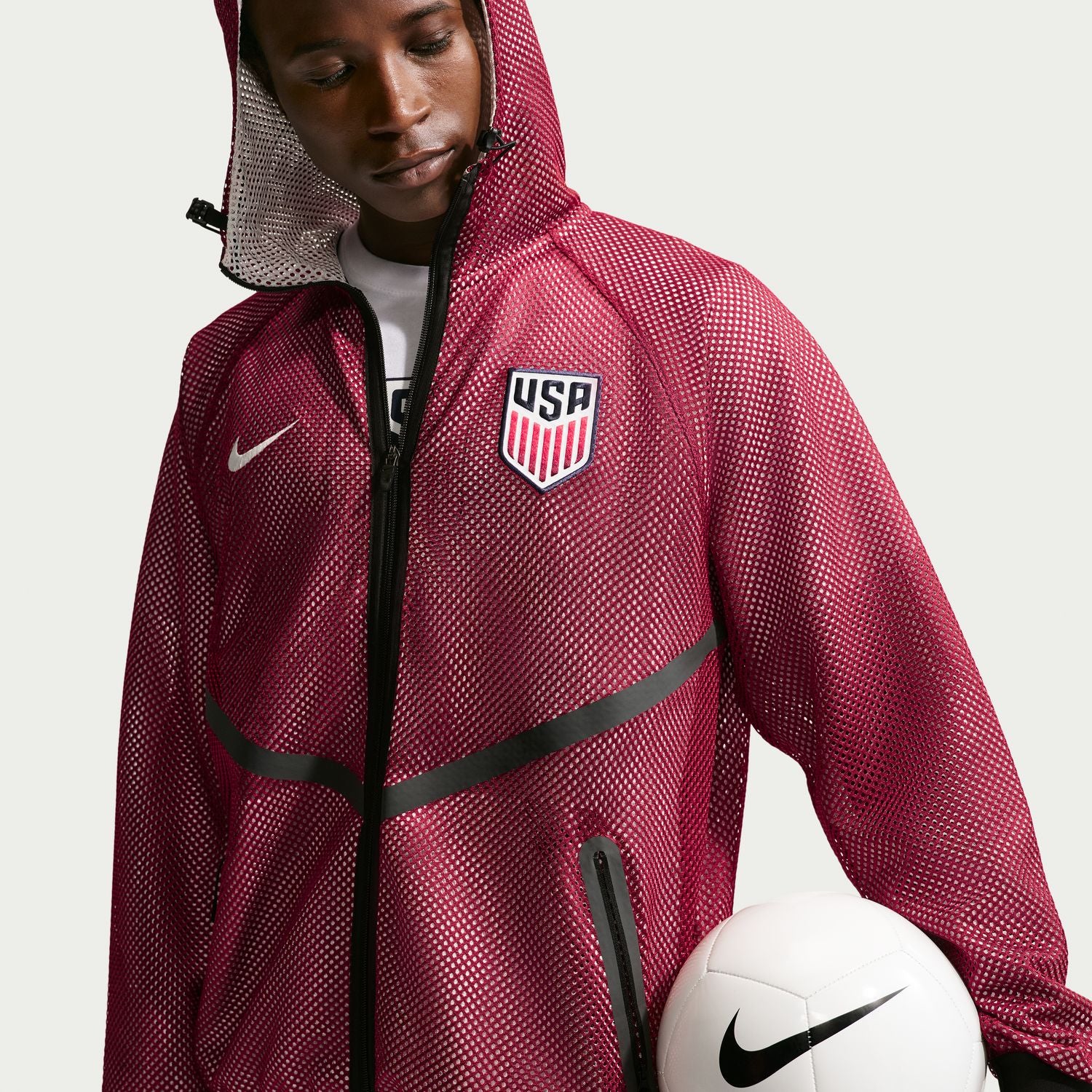 Men's Nike USMNT Dri-FIT Mesh Anthem Jacket
