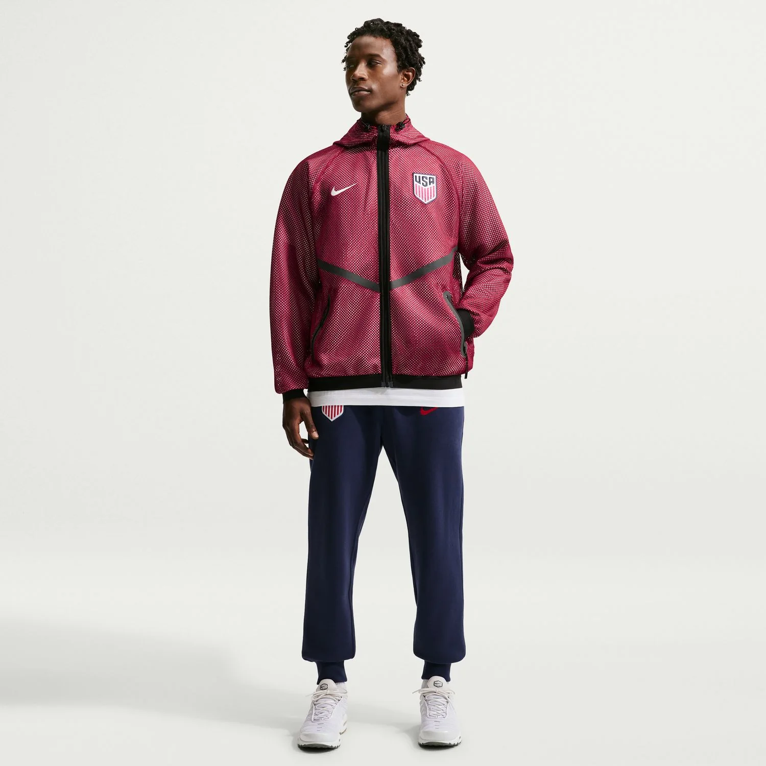 Men's Nike USMNT Dri-FIT Mesh Anthem Jacket - Image 4