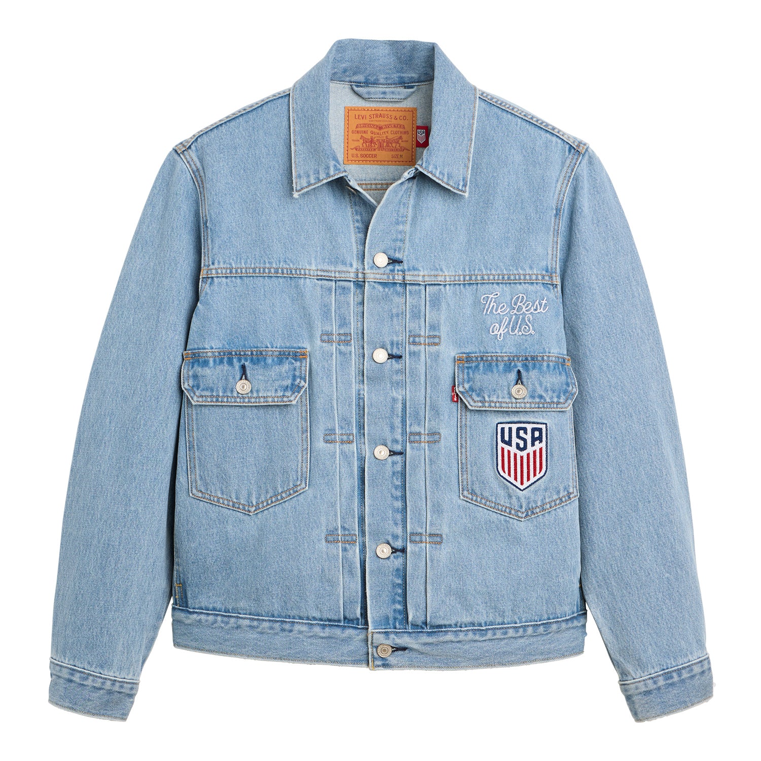 Unisex Levi's United States Denim Jacket - Image 4