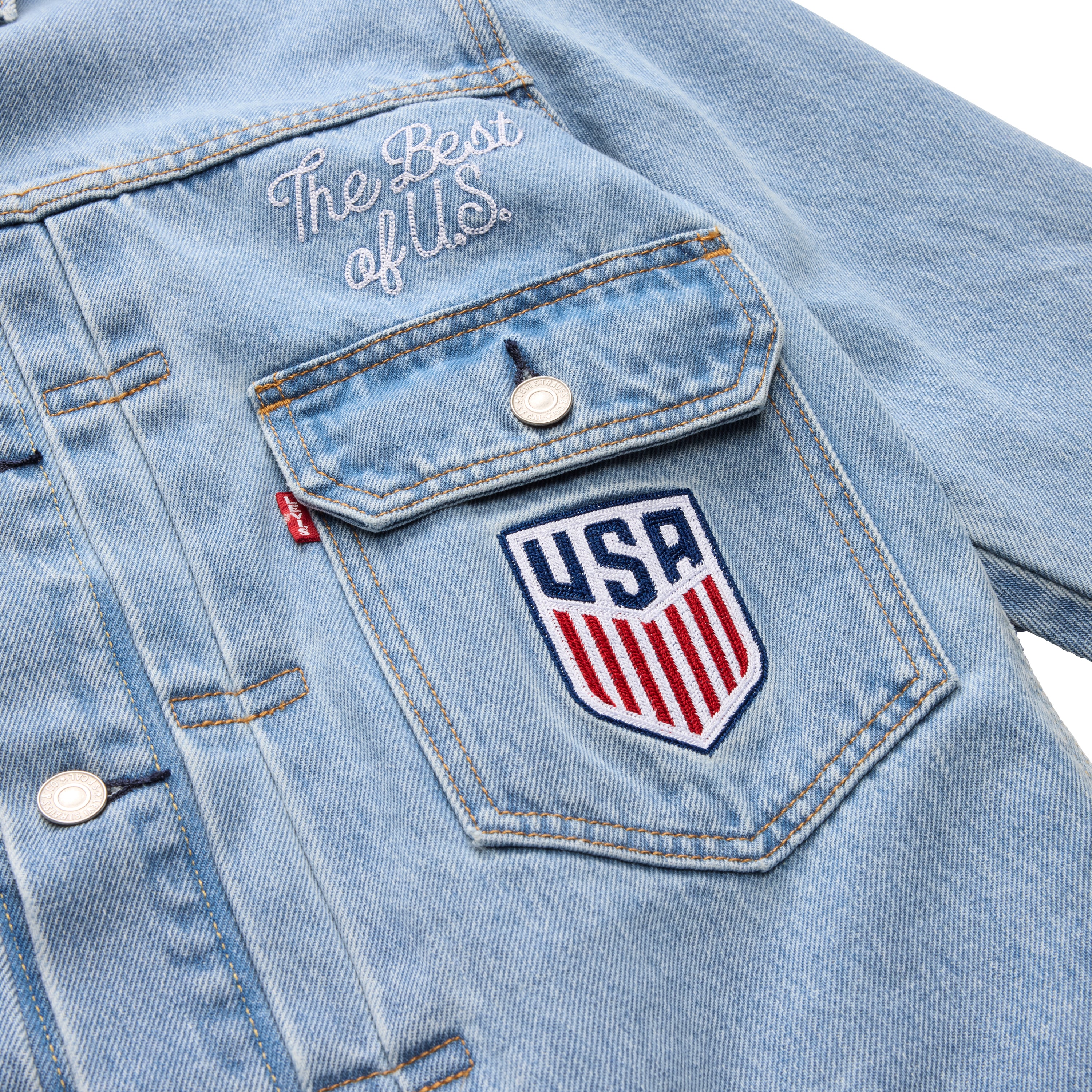 Unisex Levi's United States Denim Jacket - Image 7