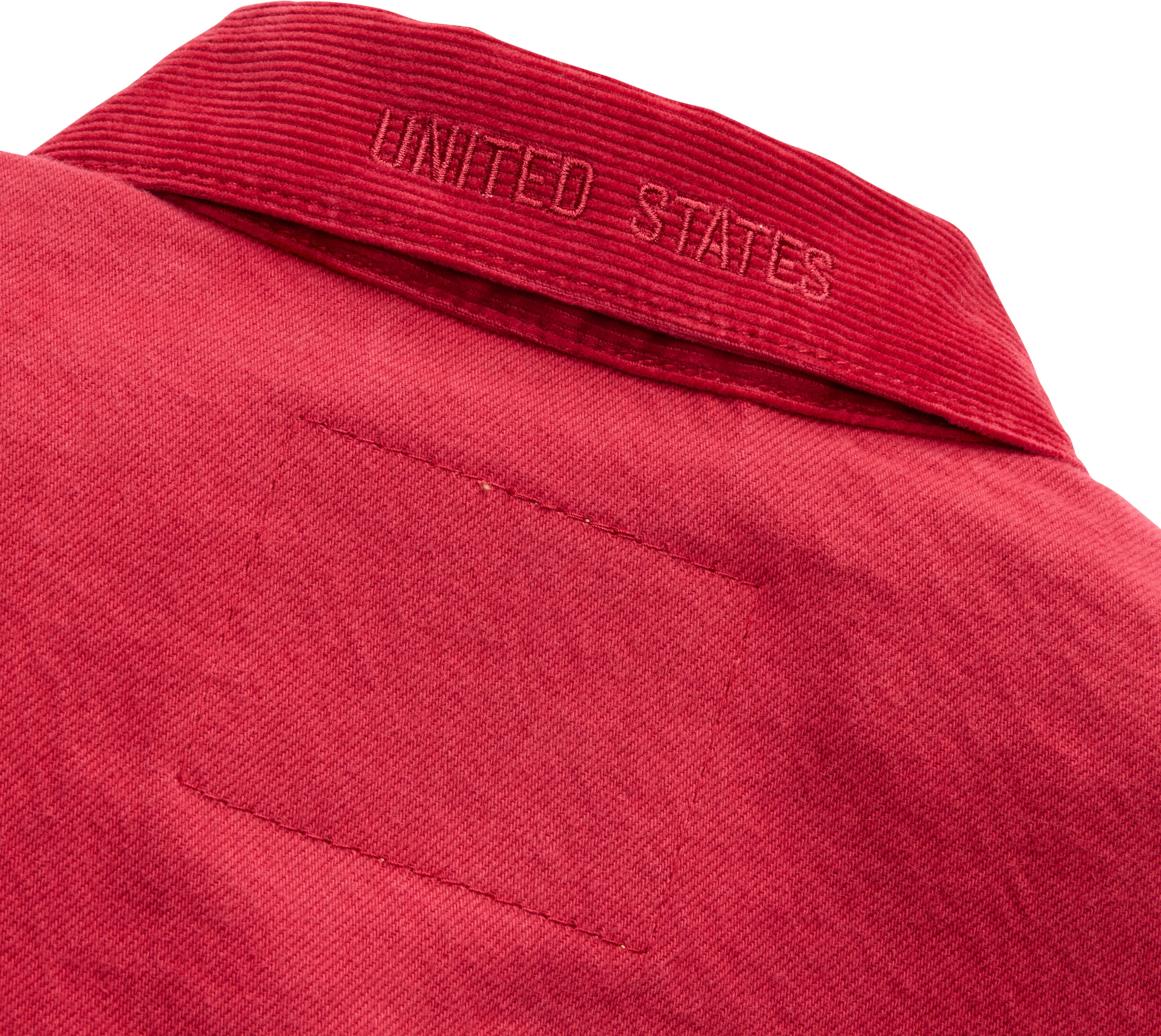 Unisex Levi's United States Red Denim Jacket - Image 7