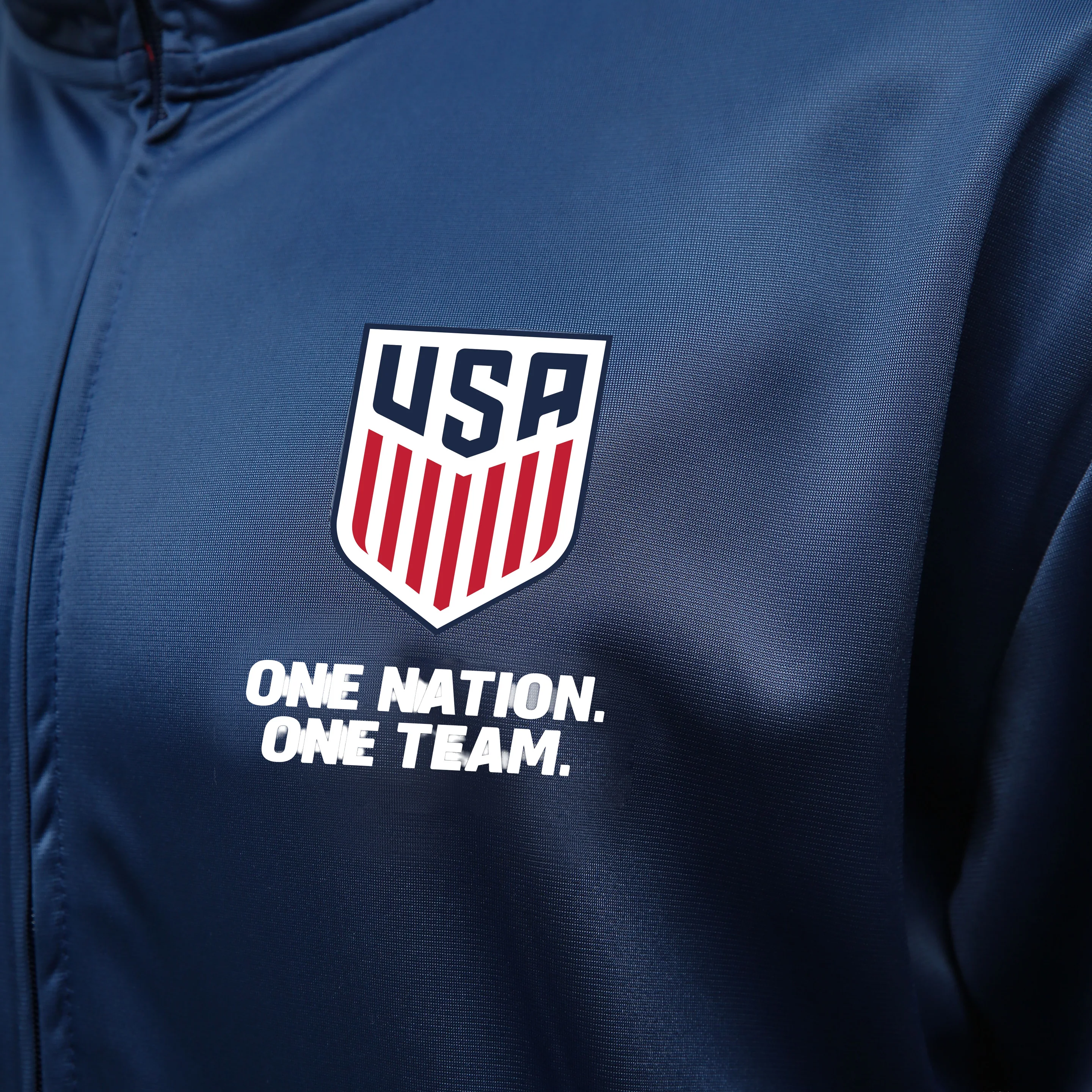 Unisex Icon Sports US Soccer Navy USA Jacket - Image 2