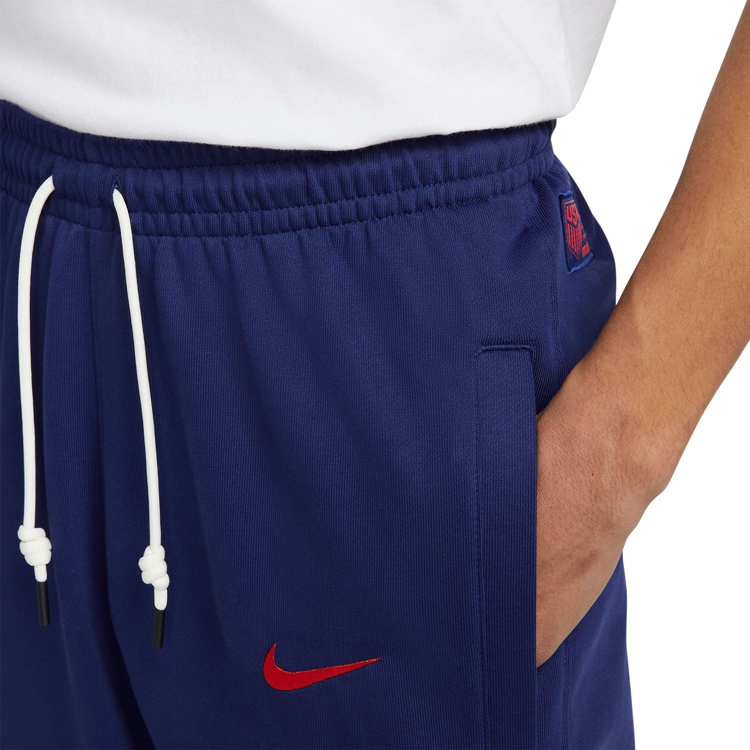 Men's Nike USA Standard Crest Blue Pants - Image 3