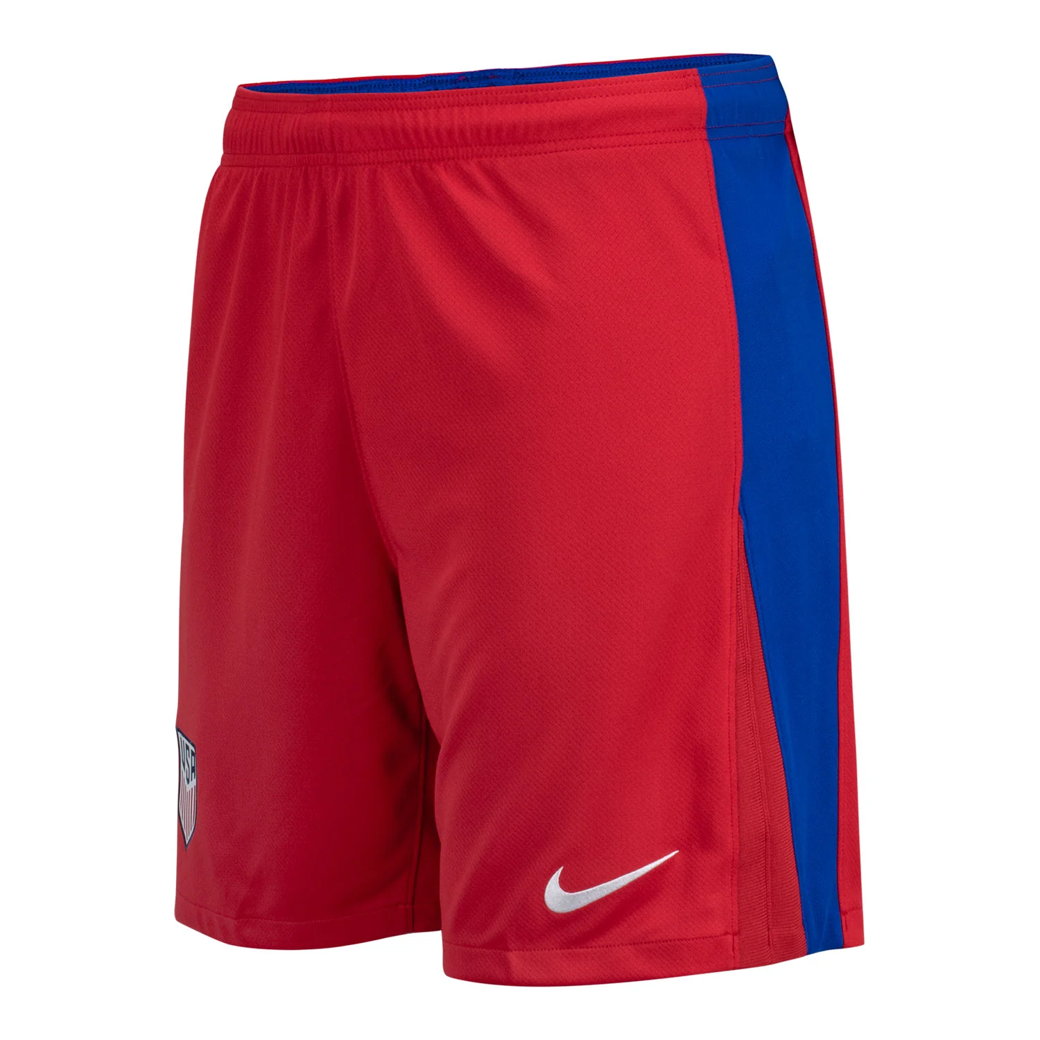 Men's Nike USA 2024 Stadium Away Red Shorts - Image 2