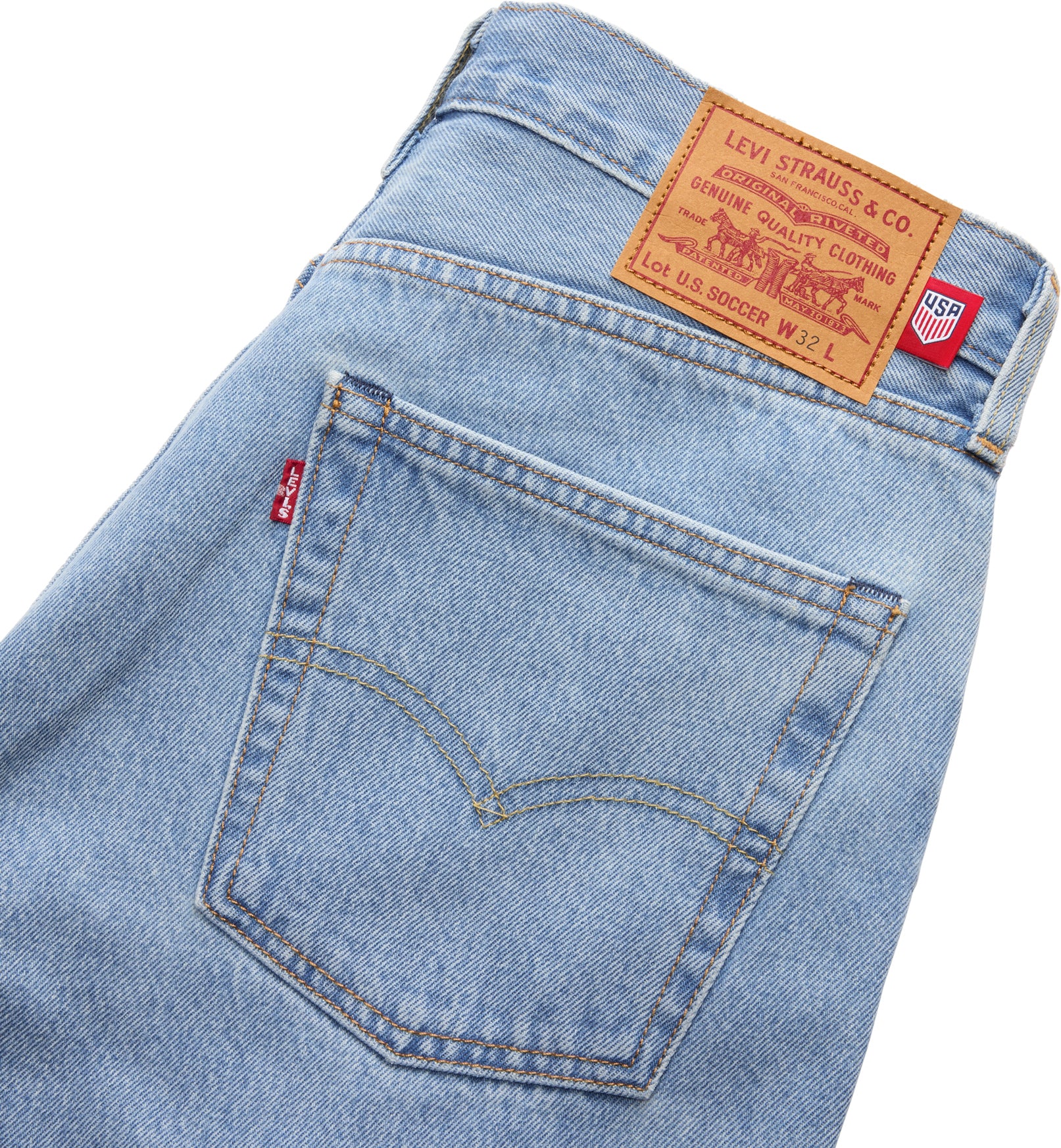 Unisex Levi's United States Jean Shorts - Image 4