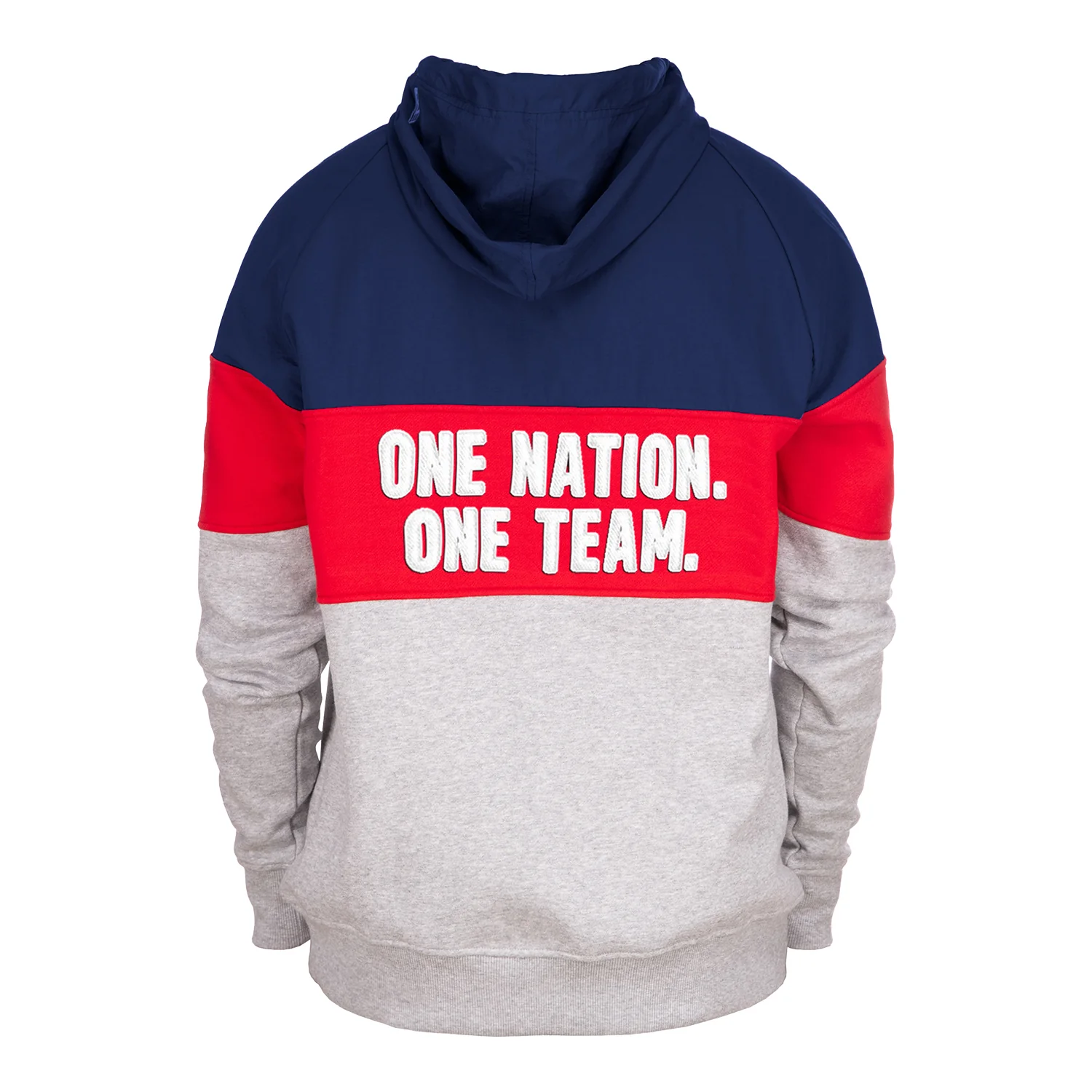 Men's New Era USMNT Tri-Color Hoodie - Image 4