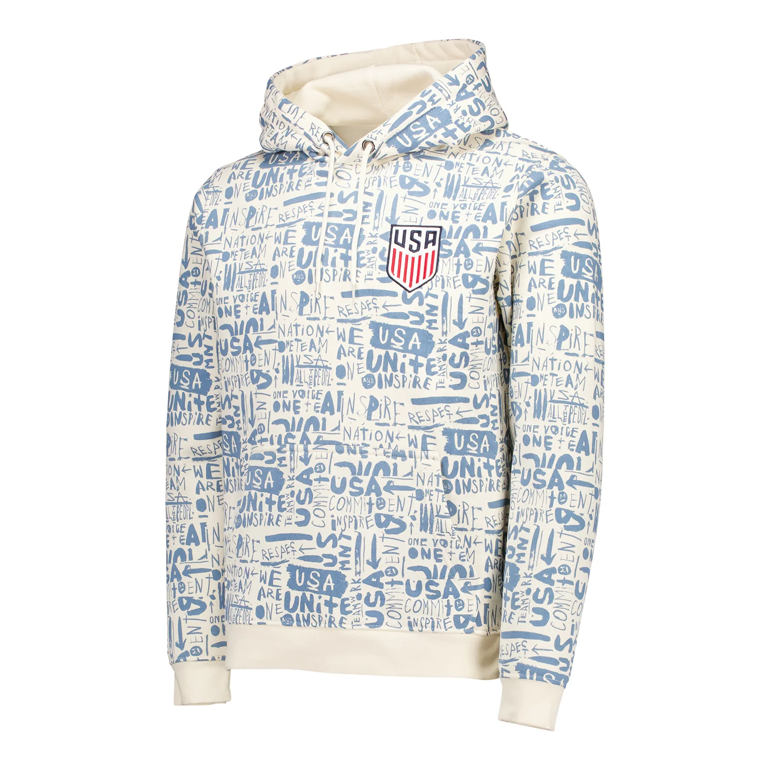 Unisex USA Icon Blue Hoodie - Image 3
