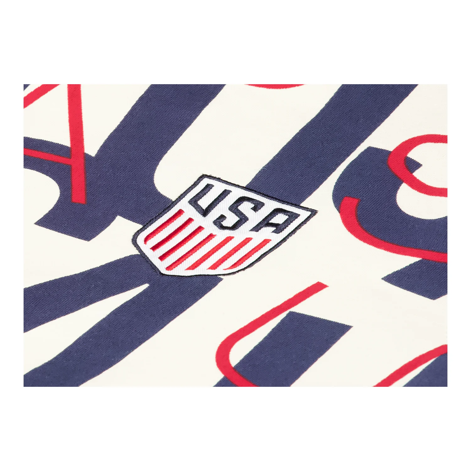 Men's USA Repeat Cream Crewneck - Image 2