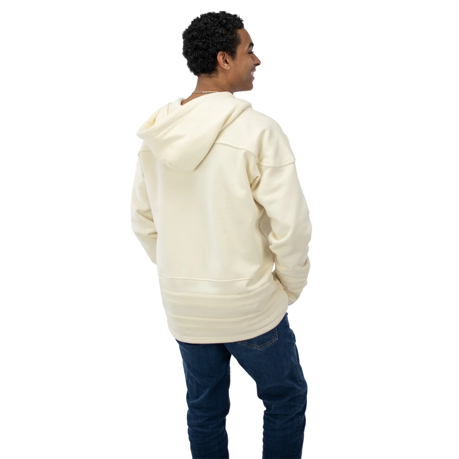 Unisex USA Ignite Cream Hockey Hoodie - Image 2