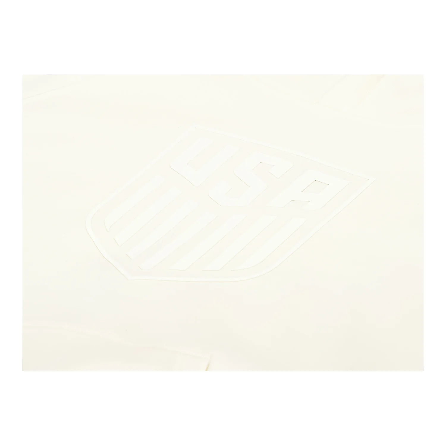Unisex USA Statement Cream Tonal Hoodie - Image 4