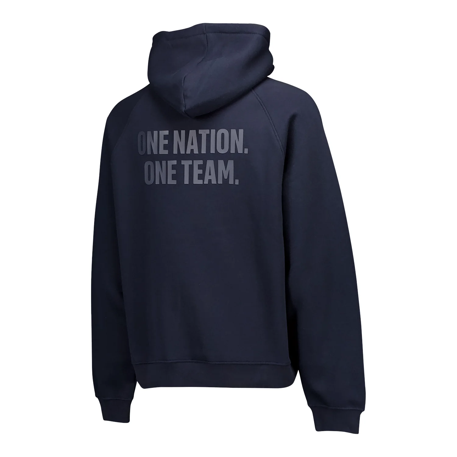 Unisex USA Statement Navy Tonal Hoodie - Image 5
