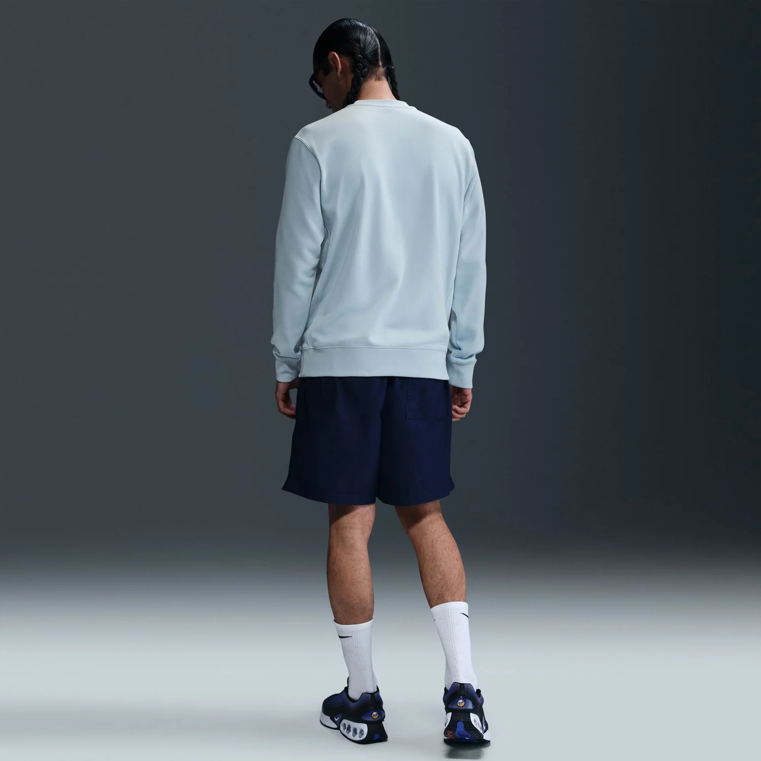 Men's Nike USA Club Blue Crewneck - Image 5