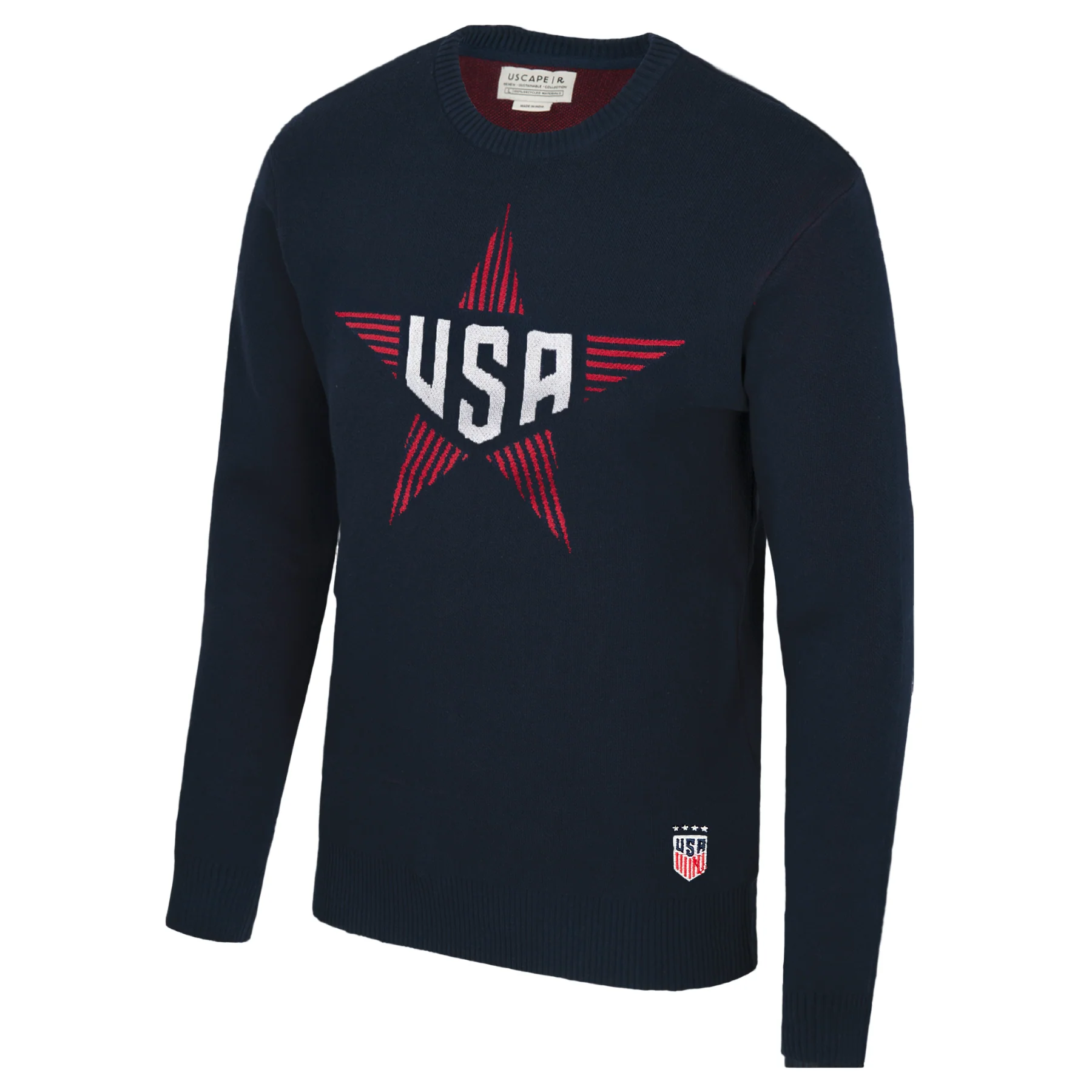 Unisex U.S Soccer Uscape 2025 Navy Star Sweater - Image 2