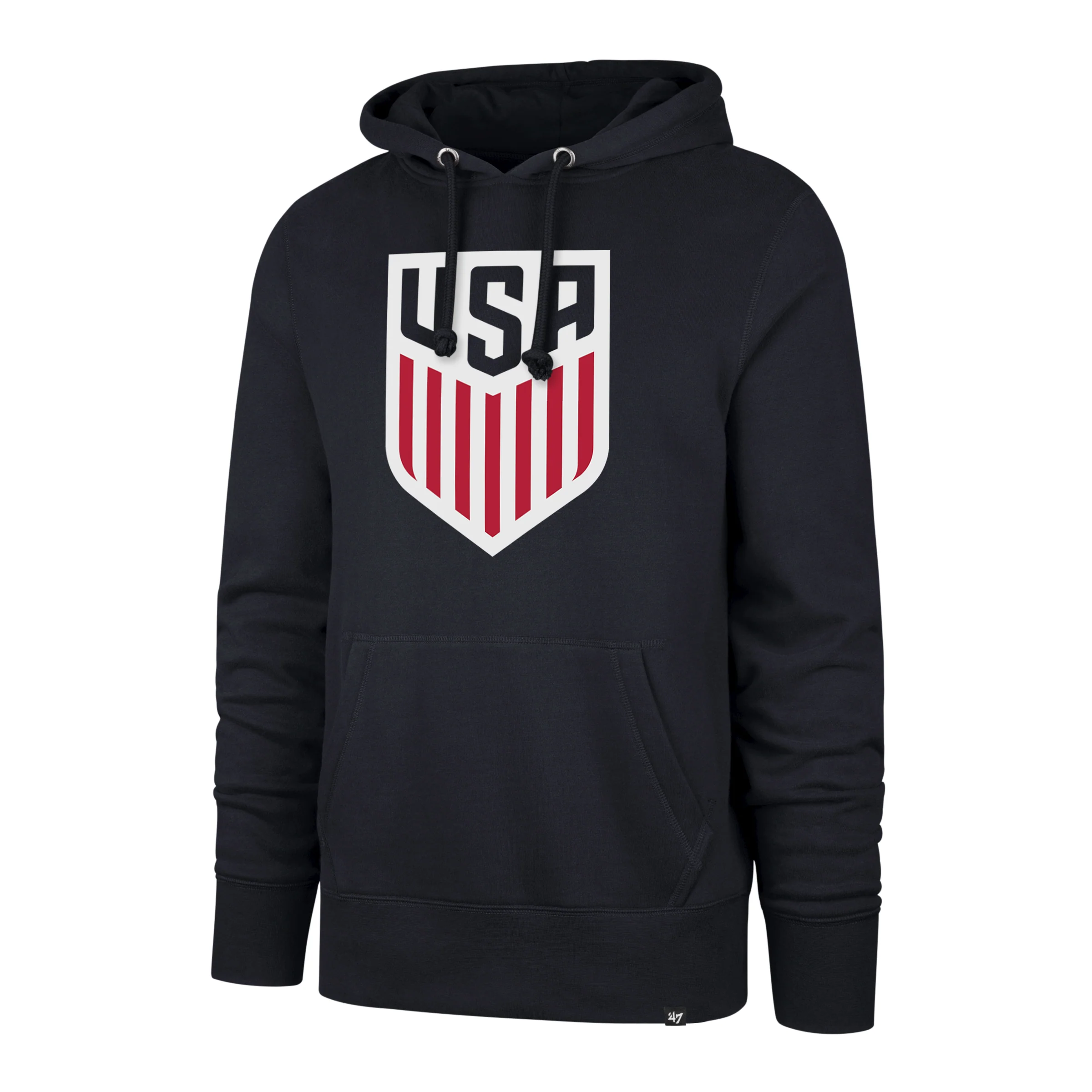 Unisex 47 Brand USMNT Crest Headline Navy Sweatshirt