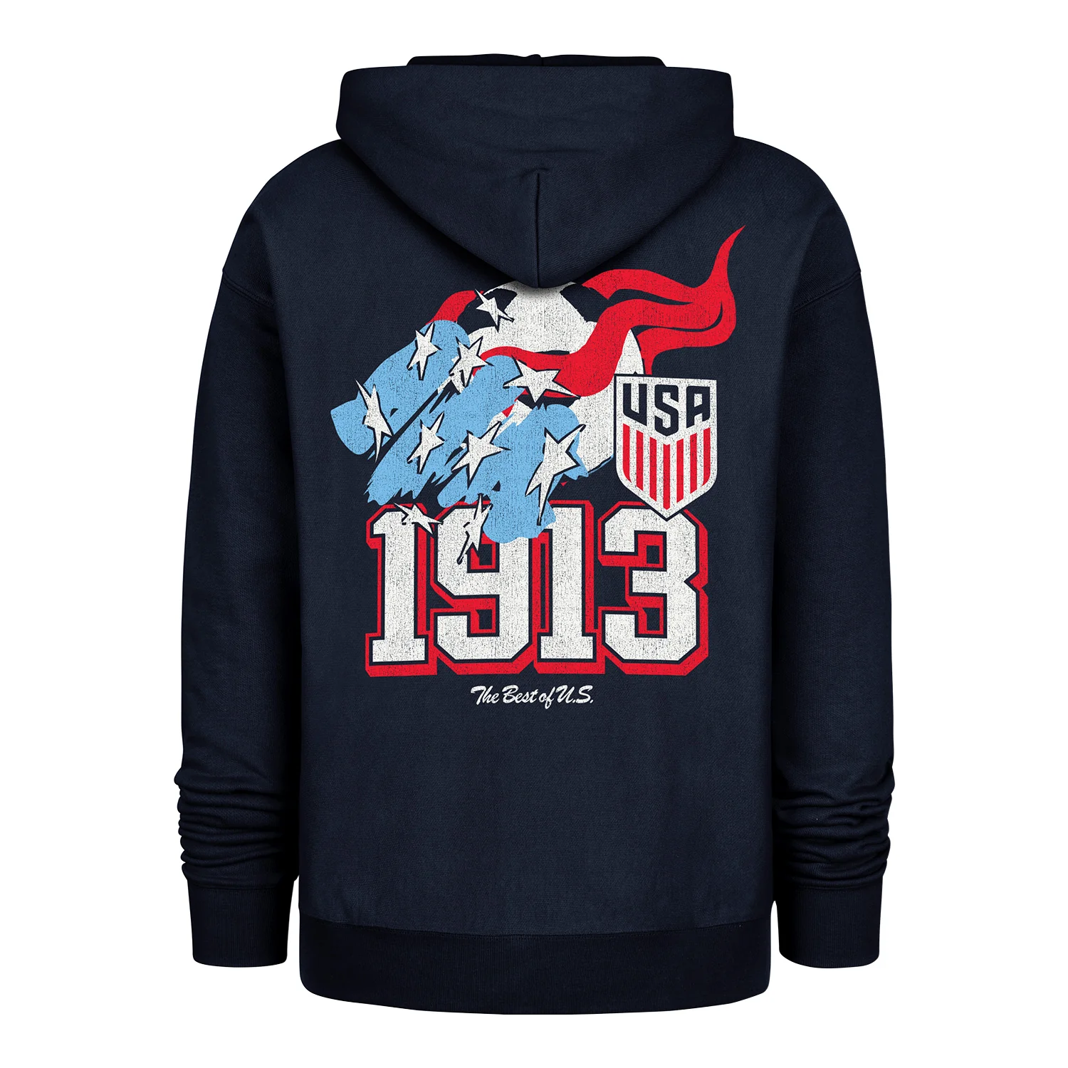Unisex USMNT 47 Brand 1913 Foundation Navy Hoodie
