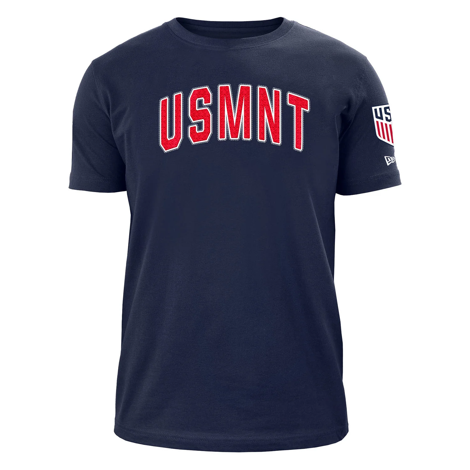 Men's New Era USMNT Arch Navy Tee - Image 3