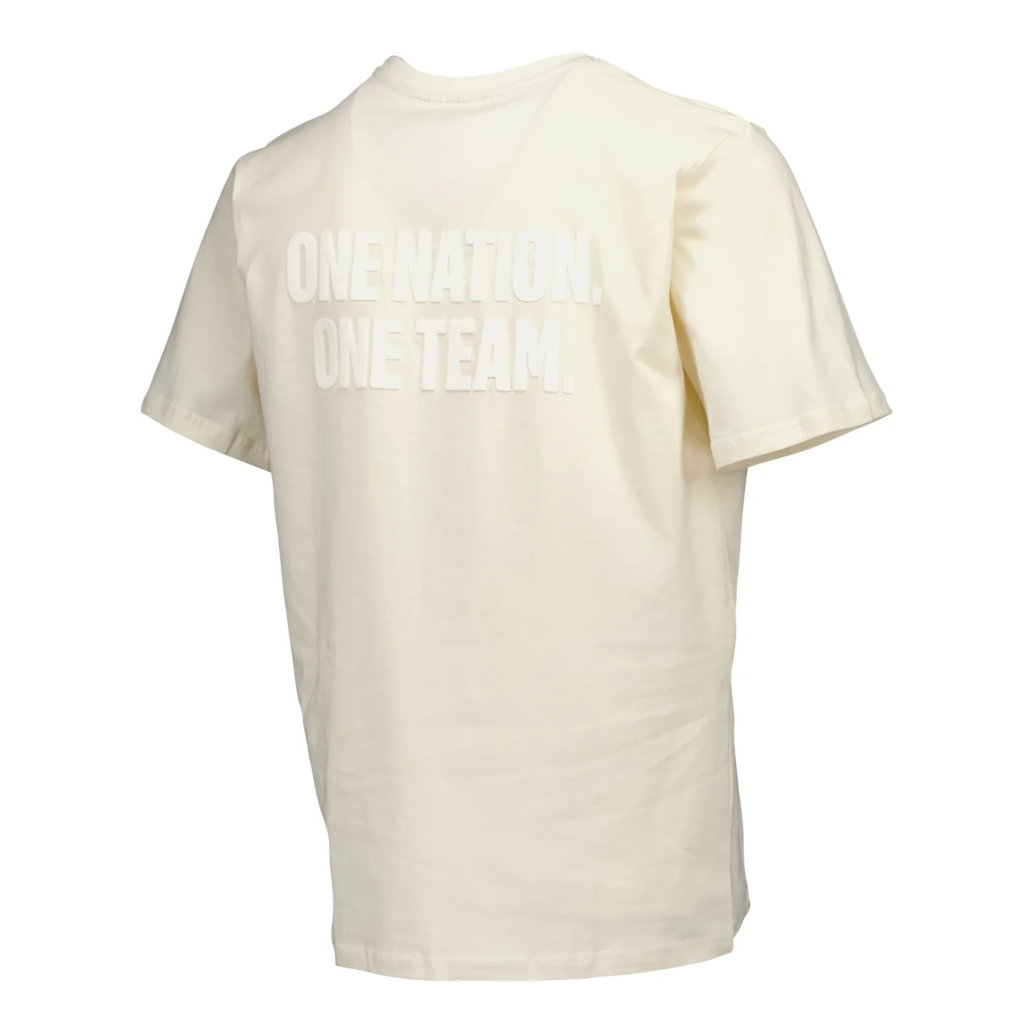 Unisex USA Statement Cream Tonal Tee - Image 4